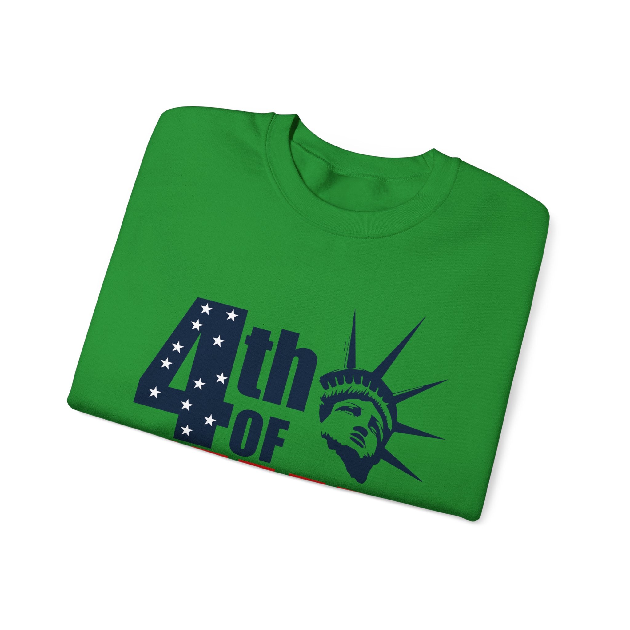 4th Of July V2 Unisex Heavy Blend Crewneck Sweatshirt