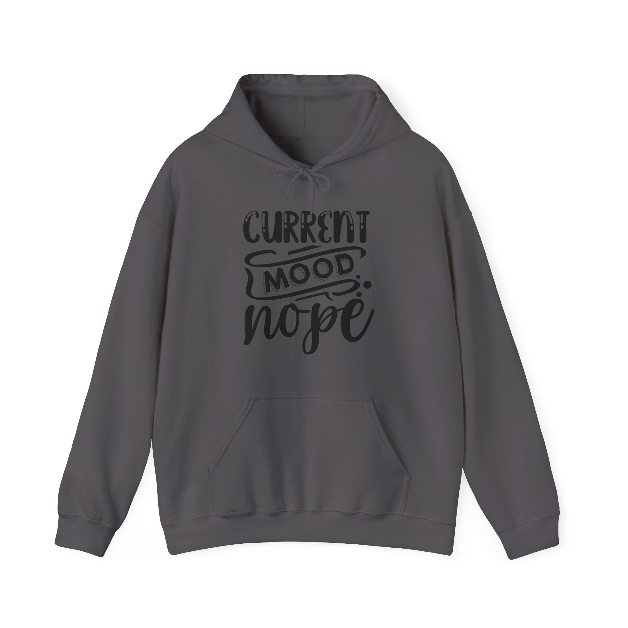 Current Mood Nope Unisex Heavy Blend Hooded Sweatshirt for Ultimate Comfort
