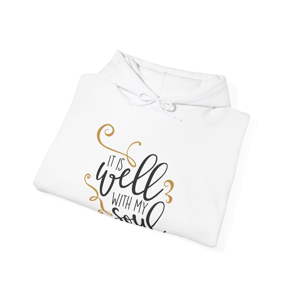 It Is Well With My Soul Unisex Heavy Blend Hooded Sweatshirt