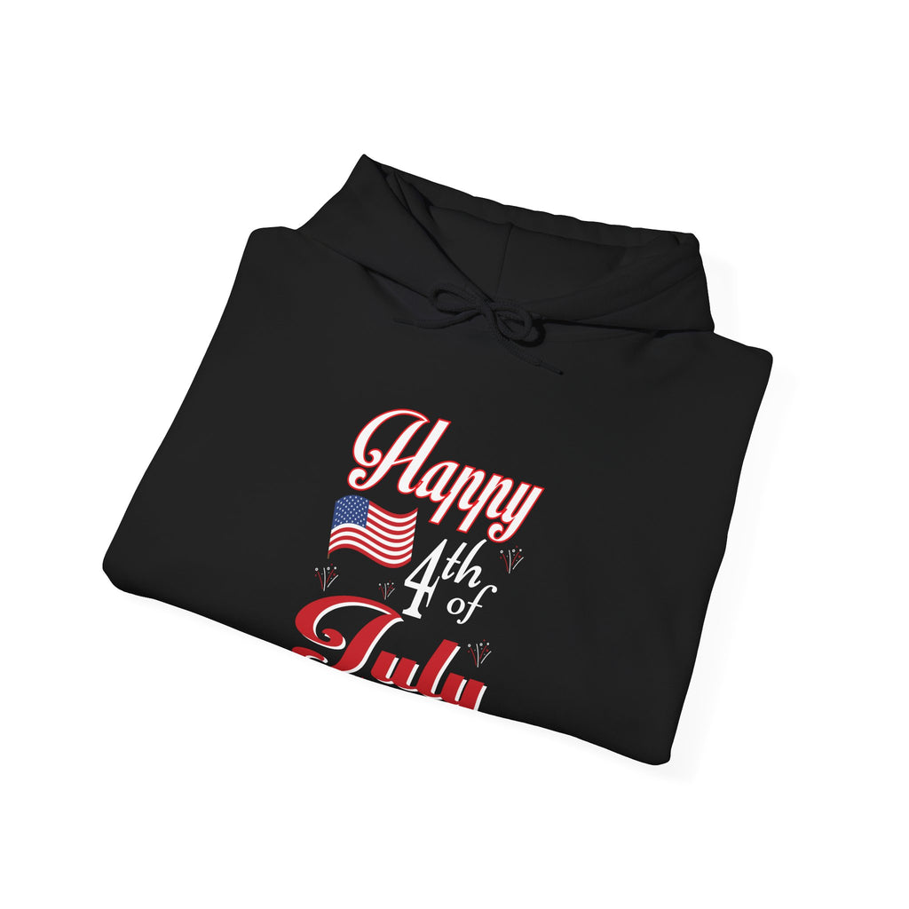 Happy 4th Of July Fireworks Unisex Heavy Blend Hooded Sweatshirt