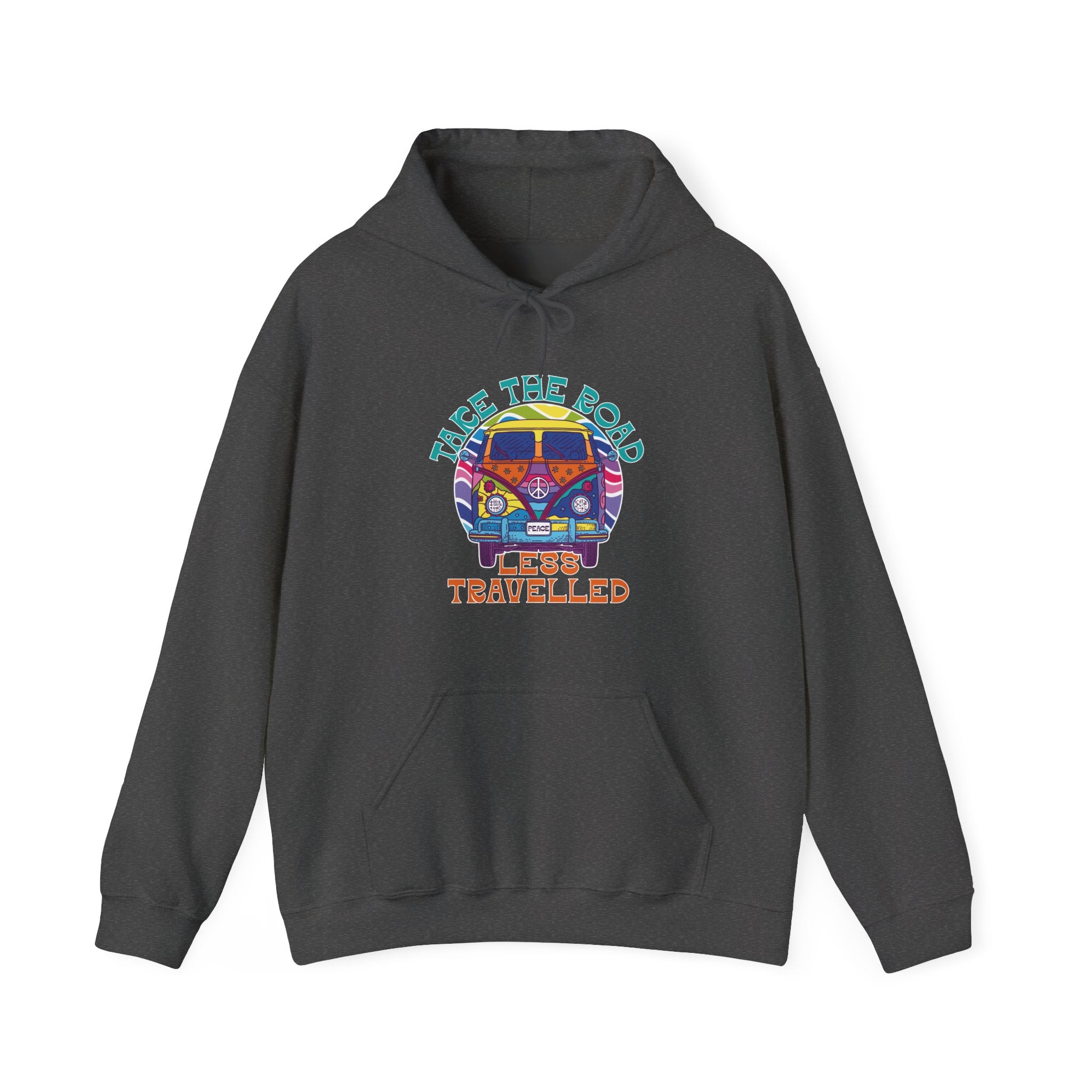Take The Road Less Travelled Unisex Heavy Blend Hooded Sweatshirt