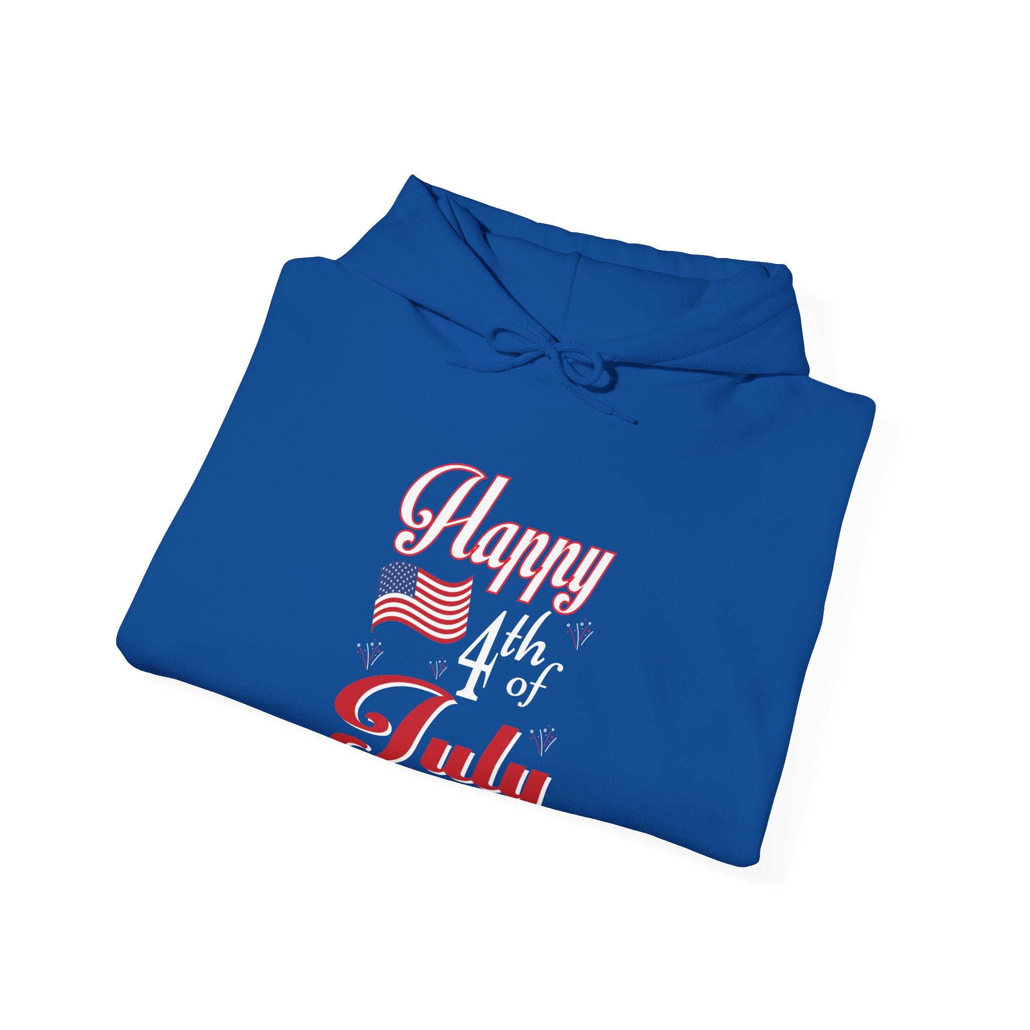 Happy 4th Of July Fireworks Unisex Heavy Blend Hooded Sweatshirt