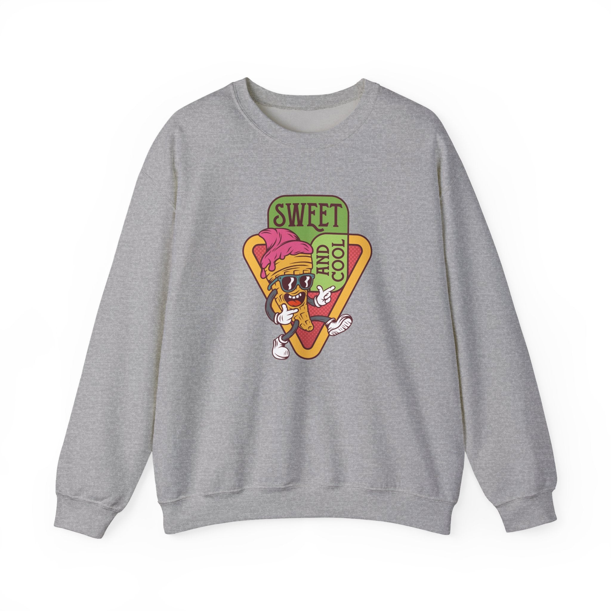 Sweet And Cool Ice Cream Unisex Heavy Blend Crewneck Sweatshirt