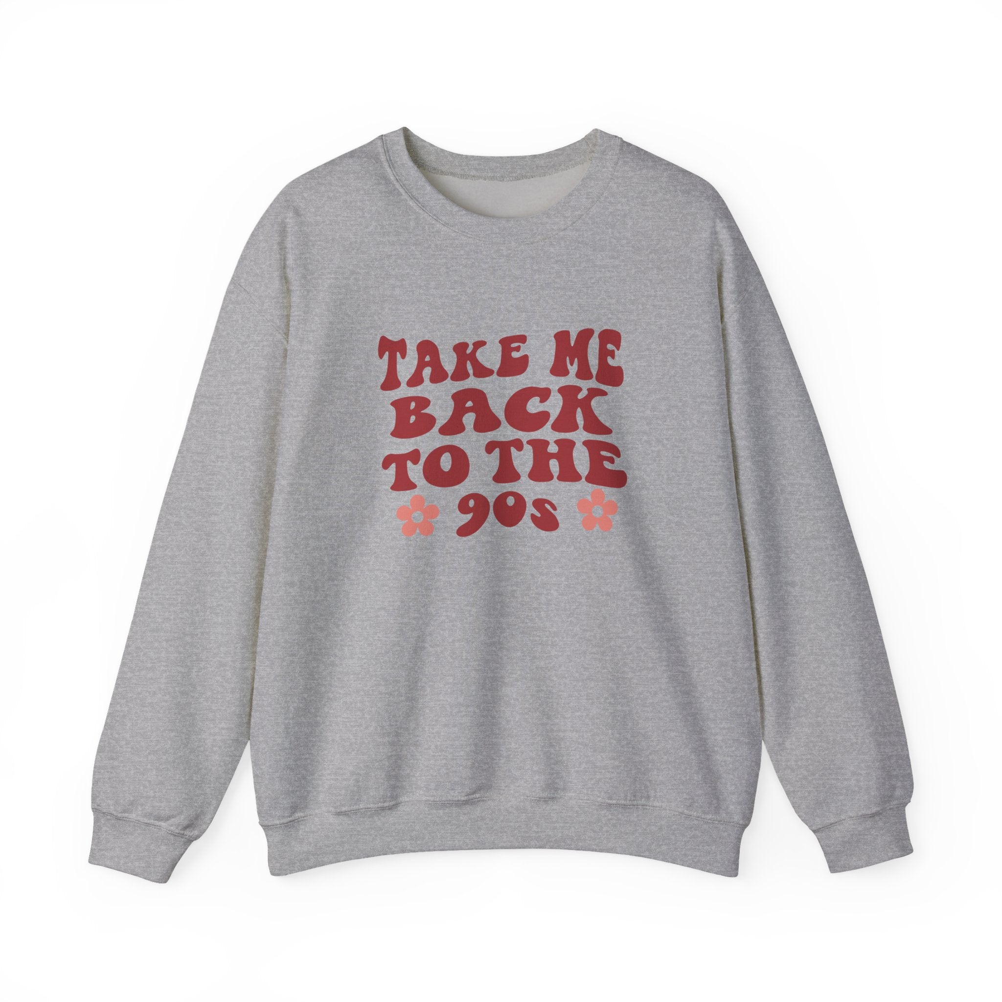 Take Me Back To The 90s Unisex Heavy Blend Crewneck Sweatshirt