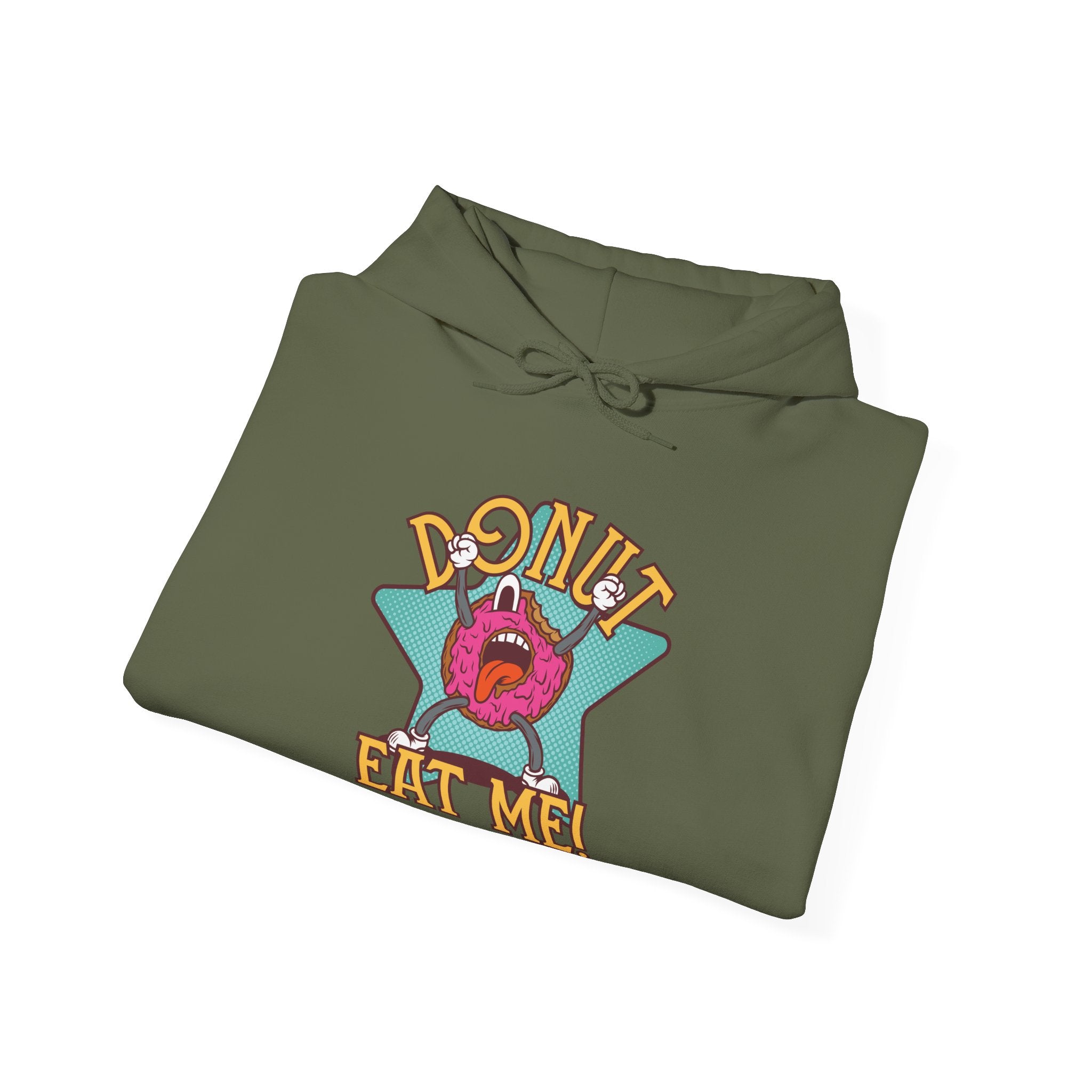 Donut Eat Me Unisex Heavy Blend Hooded Sweatshirt for Ultimate Comfort