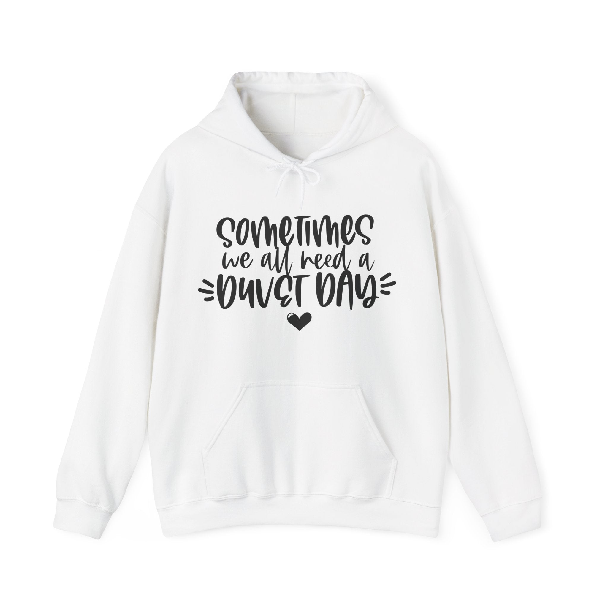 Sometimes We All Need A Duvet Day Unisex Heavy Blend Hooded Sweatshirt