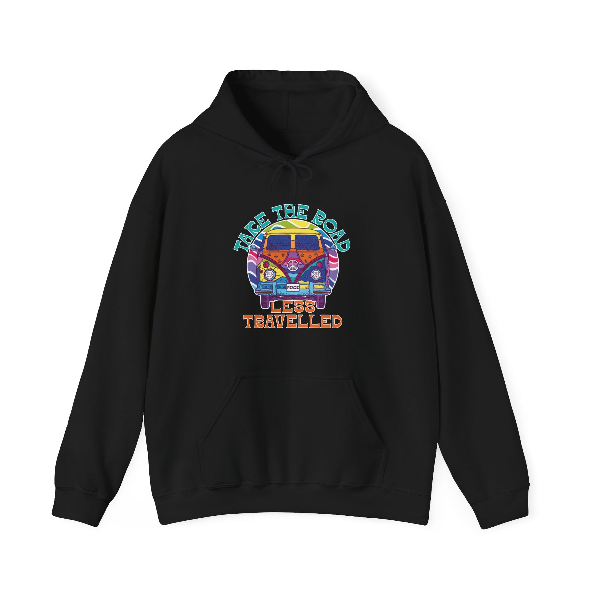 Take The Road Less Travelled Unisex Heavy Blend Hooded Sweatshirt
