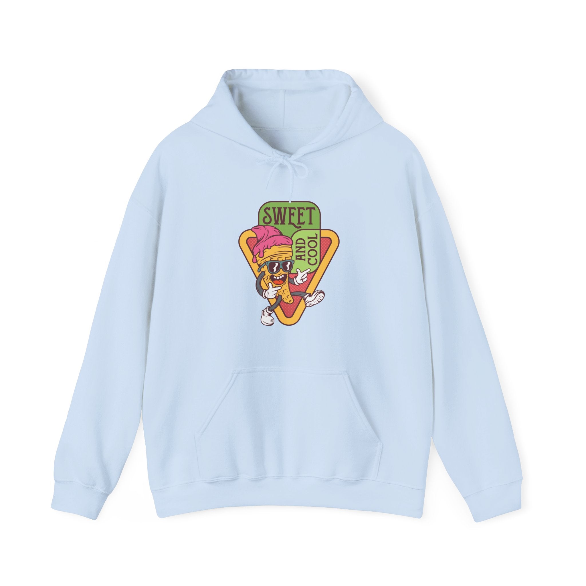 Sweet And Cool Ice Cream Unisex Heavy Blend Hooded Sweatshirt