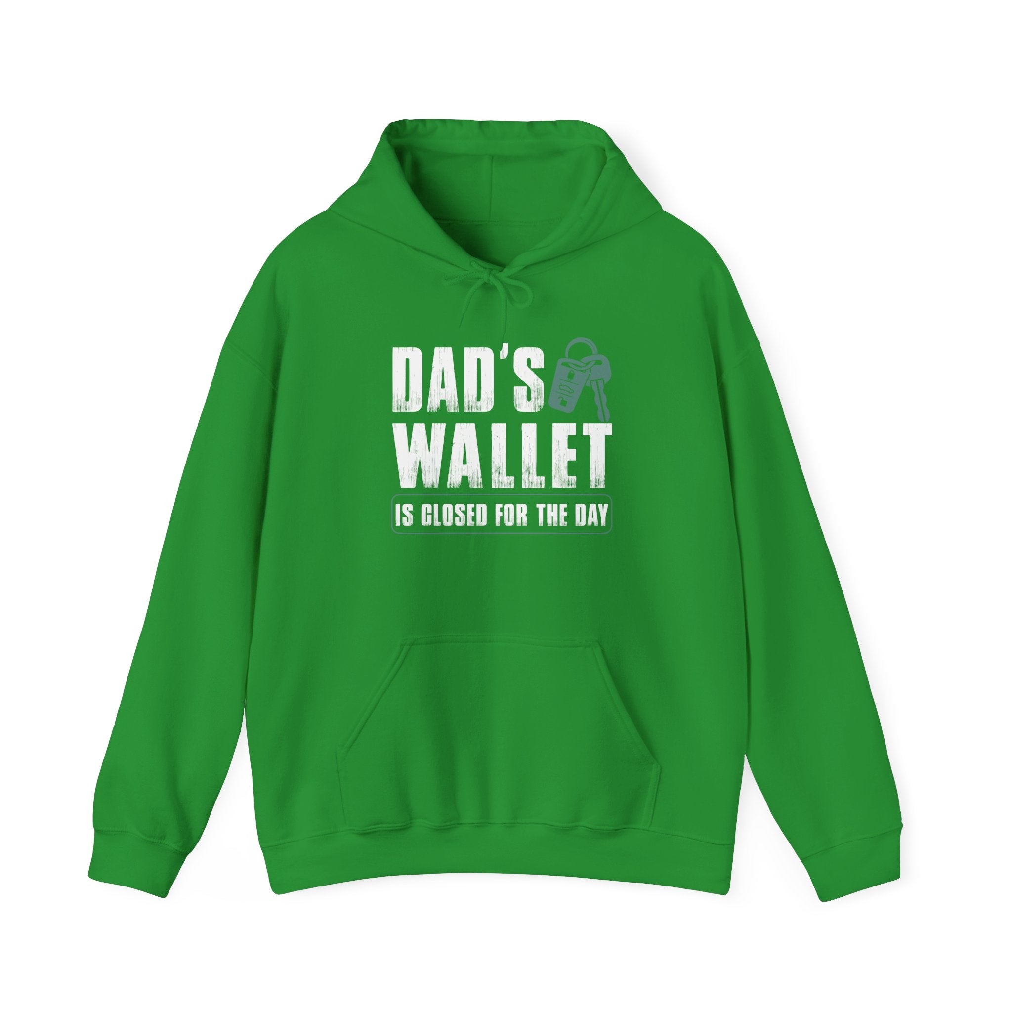Dads Wallet Is Closed For The Day Unisex Heavy Blend Hooded Sweatshirt