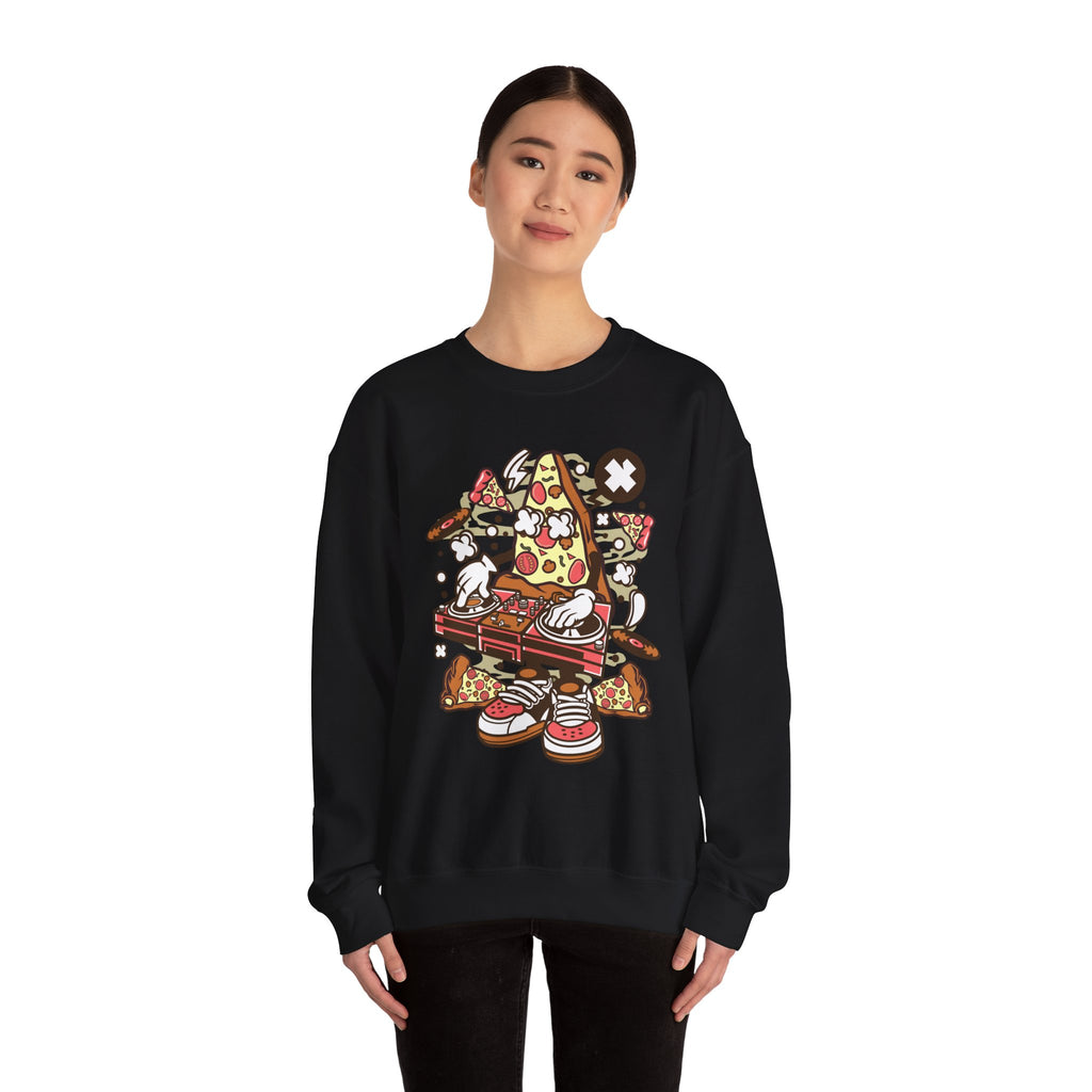 Dj King Card Unisex Heavy Blend Crewneck Sweatshirt for Ultimate Comfort