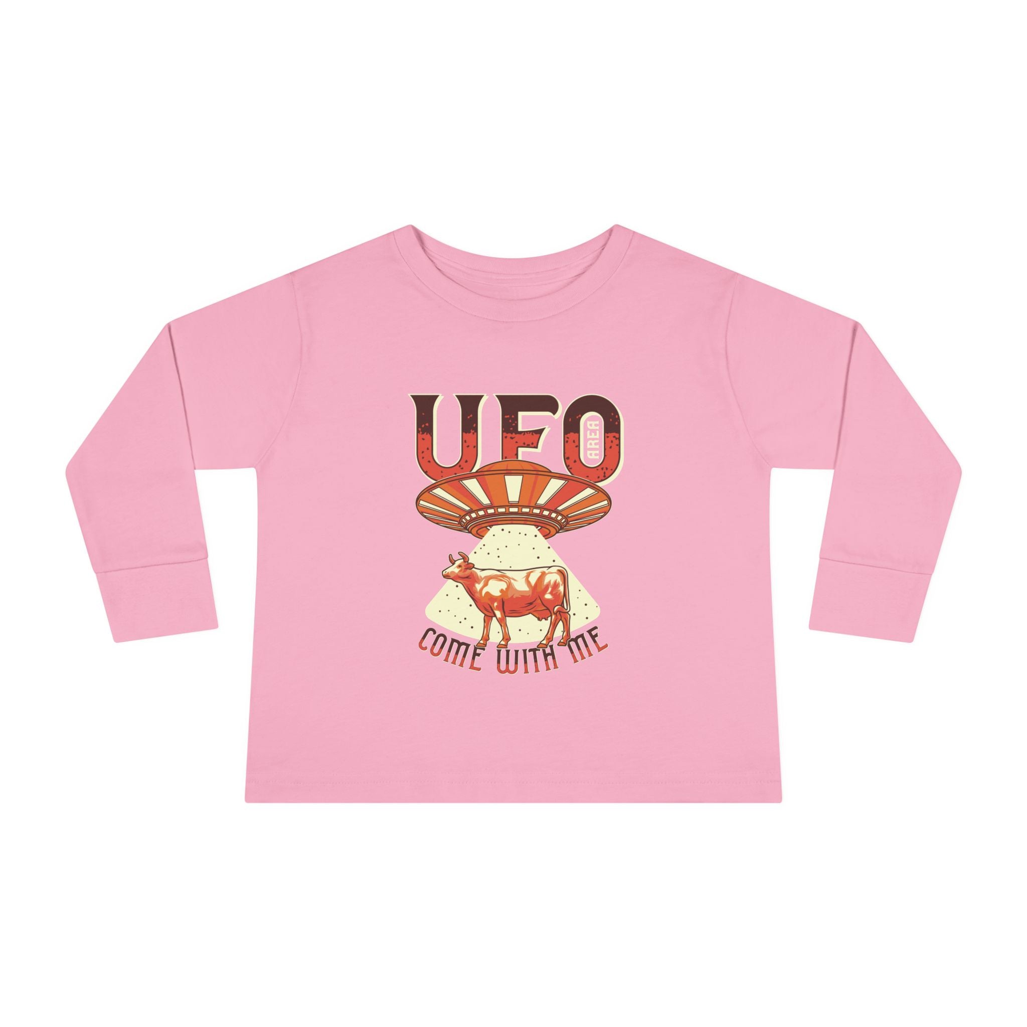 Custom Toddler Long Sleeve Tee 100 Percent Combed Ringspun Cotton