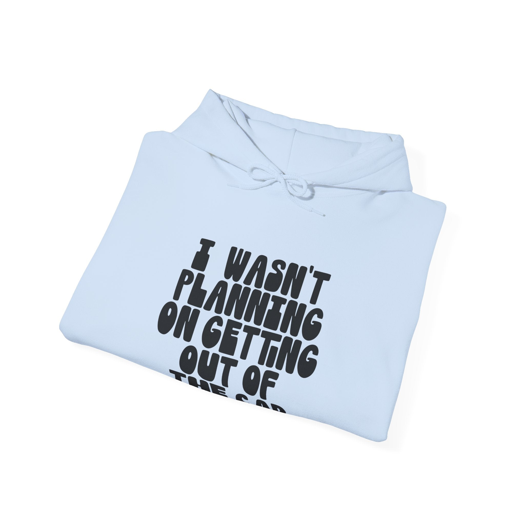 I Wasn’t Planning On Getting Out Of The Car Unisex Heavy Blend Hooded Sweatshirt