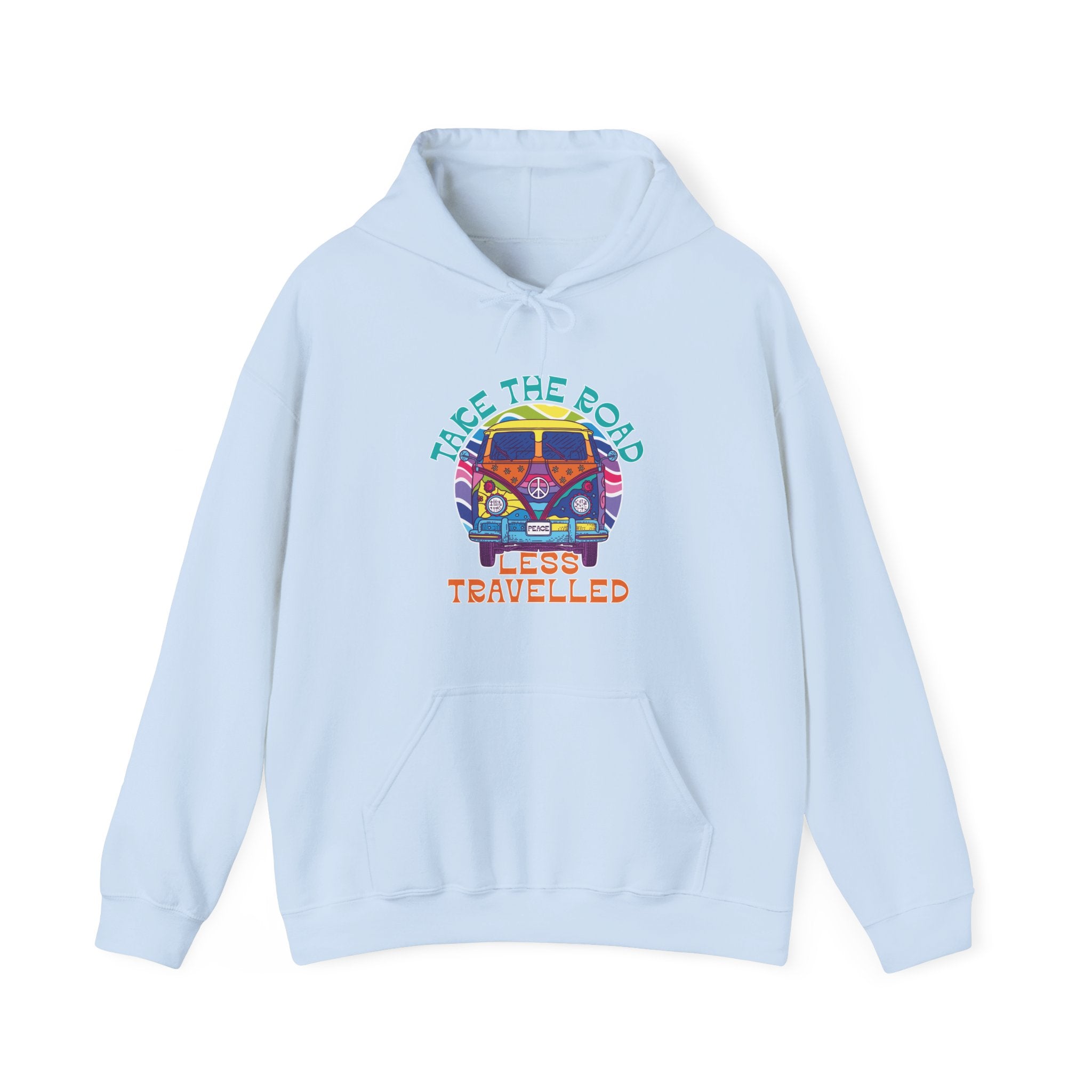 Take The Road Less Travelled Unisex Heavy Blend Hooded Sweatshirt
