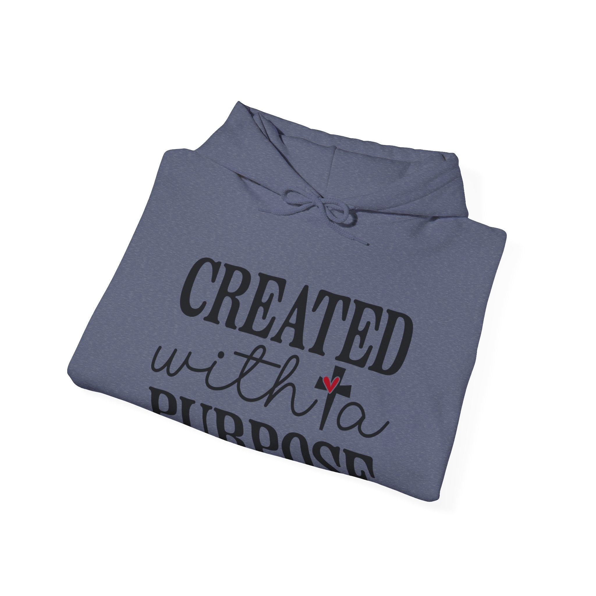 Created With A Purpose Unisex Heavy Blend Hooded Sweatshirt for Ultimate Comfort