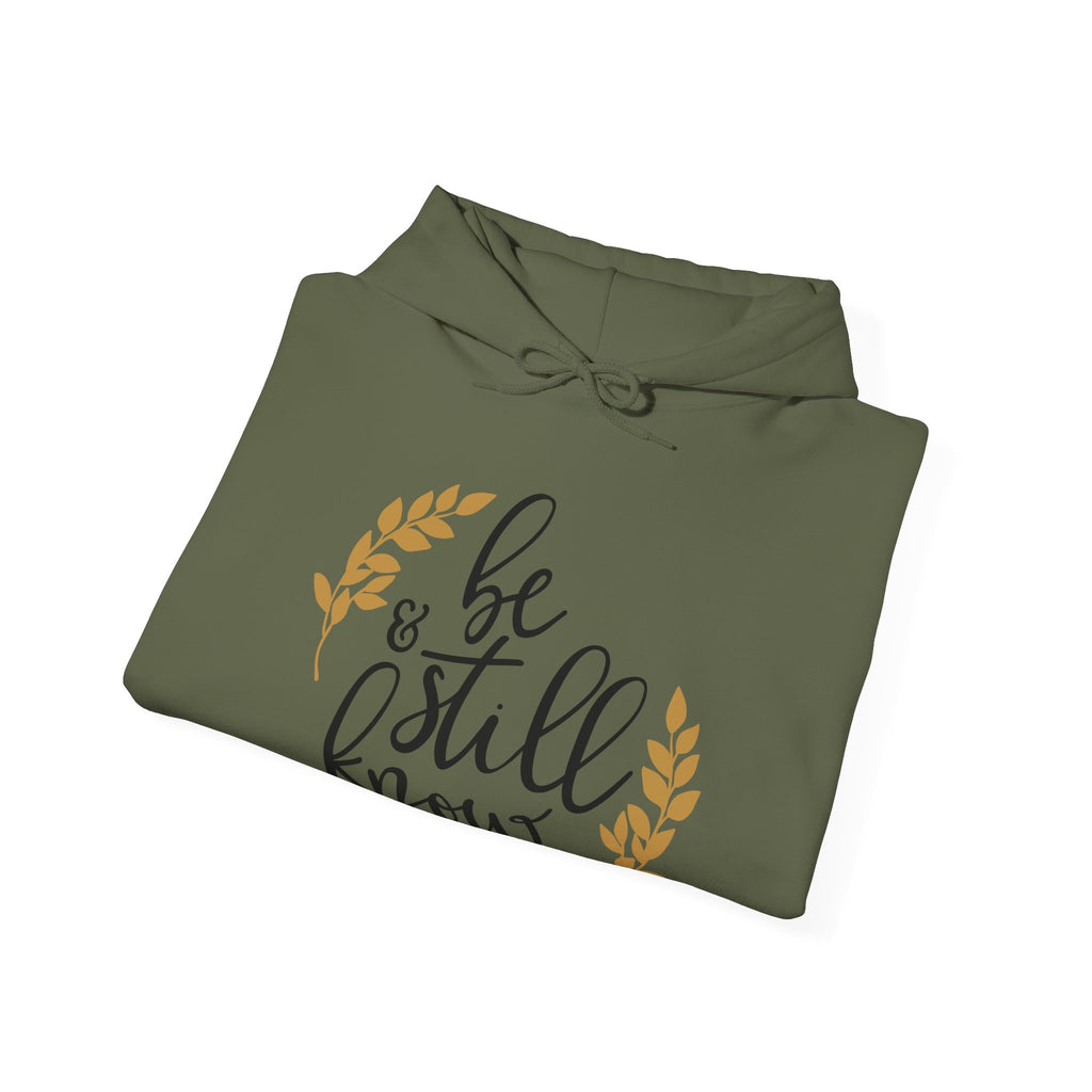 Be Still And Know Psalms 46 10 Unisex Heavy Blend Hooded Sweatshirt