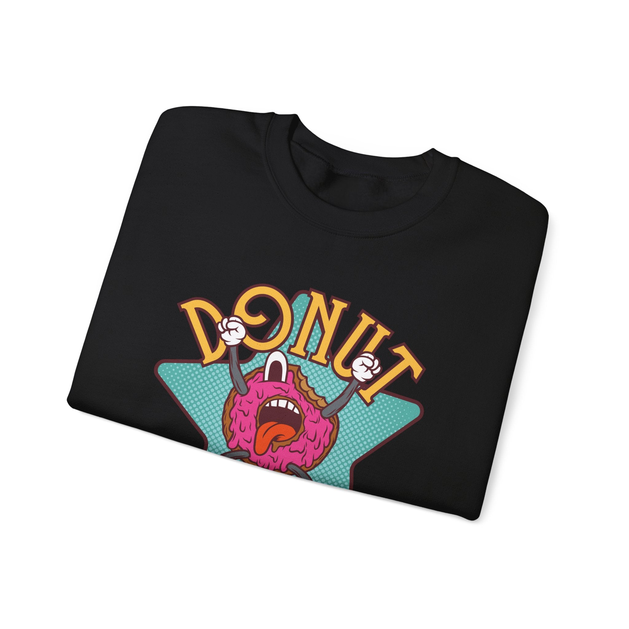 Donut Eat Me Unisex Heavy Blend Crewneck Sweatshirt for Ultimate Comfort