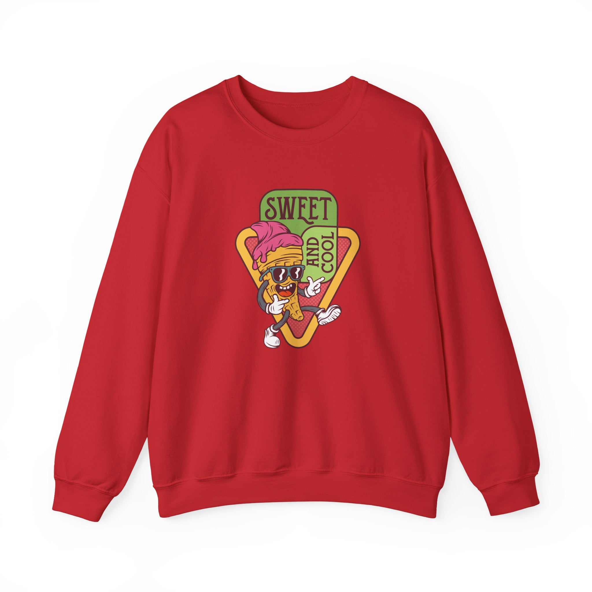 Sweet And Cool Ice Cream Unisex Heavy Blend Crewneck Sweatshirt