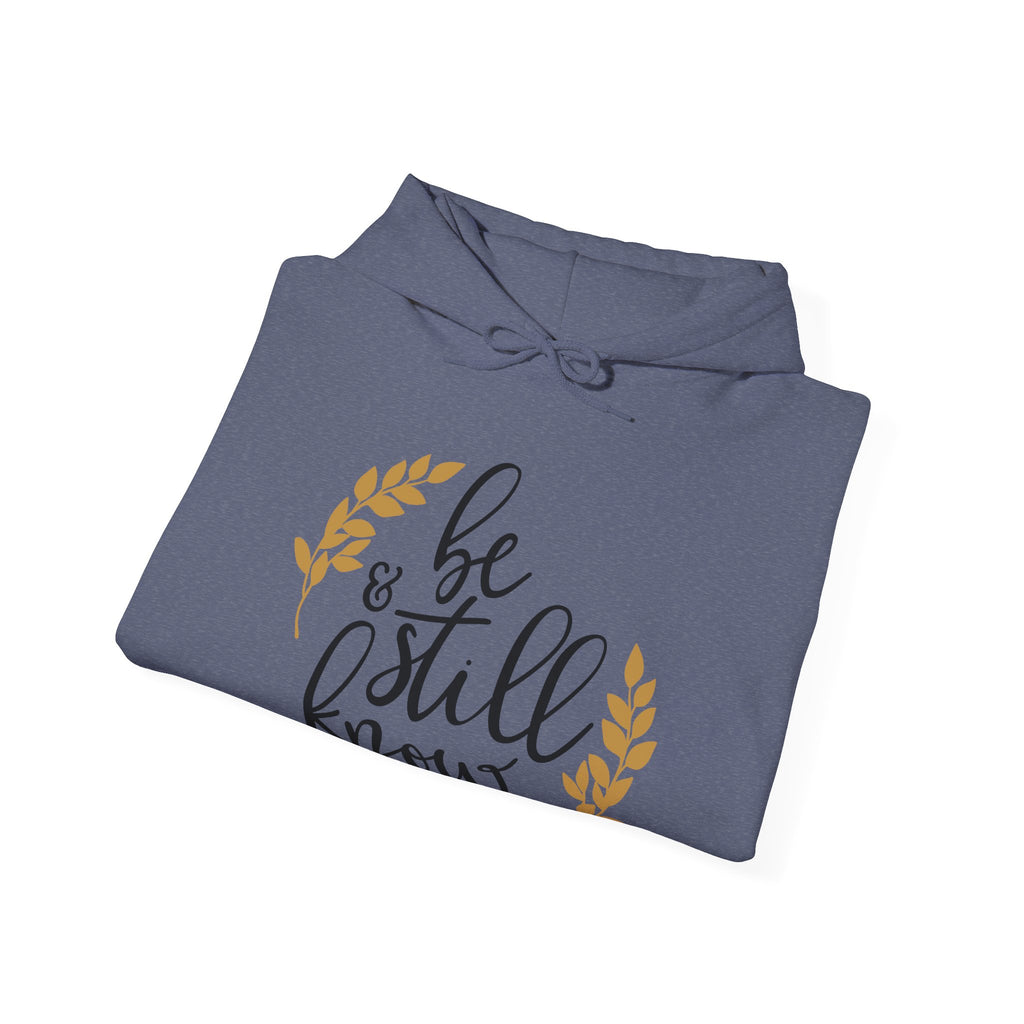 Be Still And Know Psalms 46 10 Unisex Heavy Blend Hooded Sweatshirt