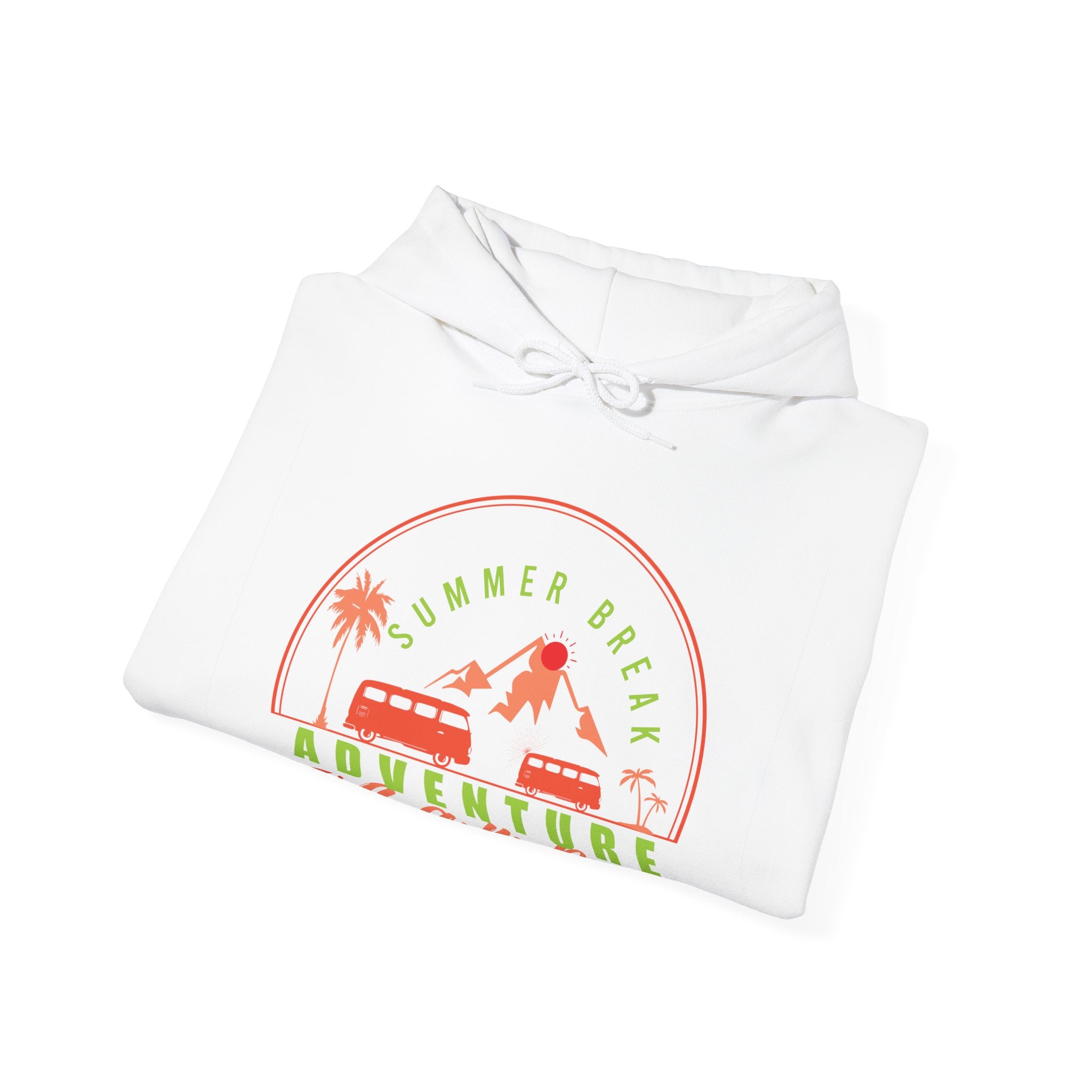 Summer Break Adventure Camp Unisex Heavy Blend Hooded Sweatshirt