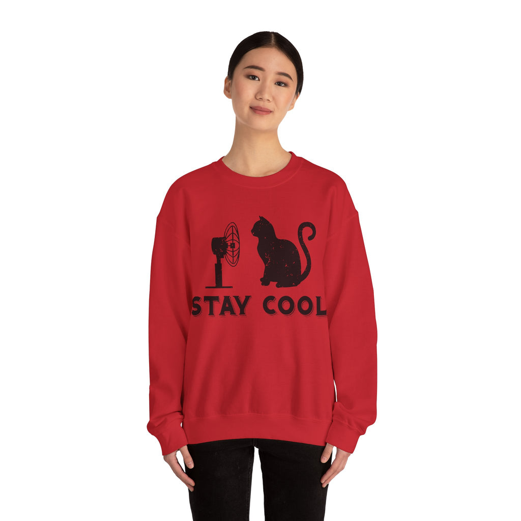 Stay Cool Unisex Heavy Blend Crewneck Sweatshirt for Ultimate Comfort