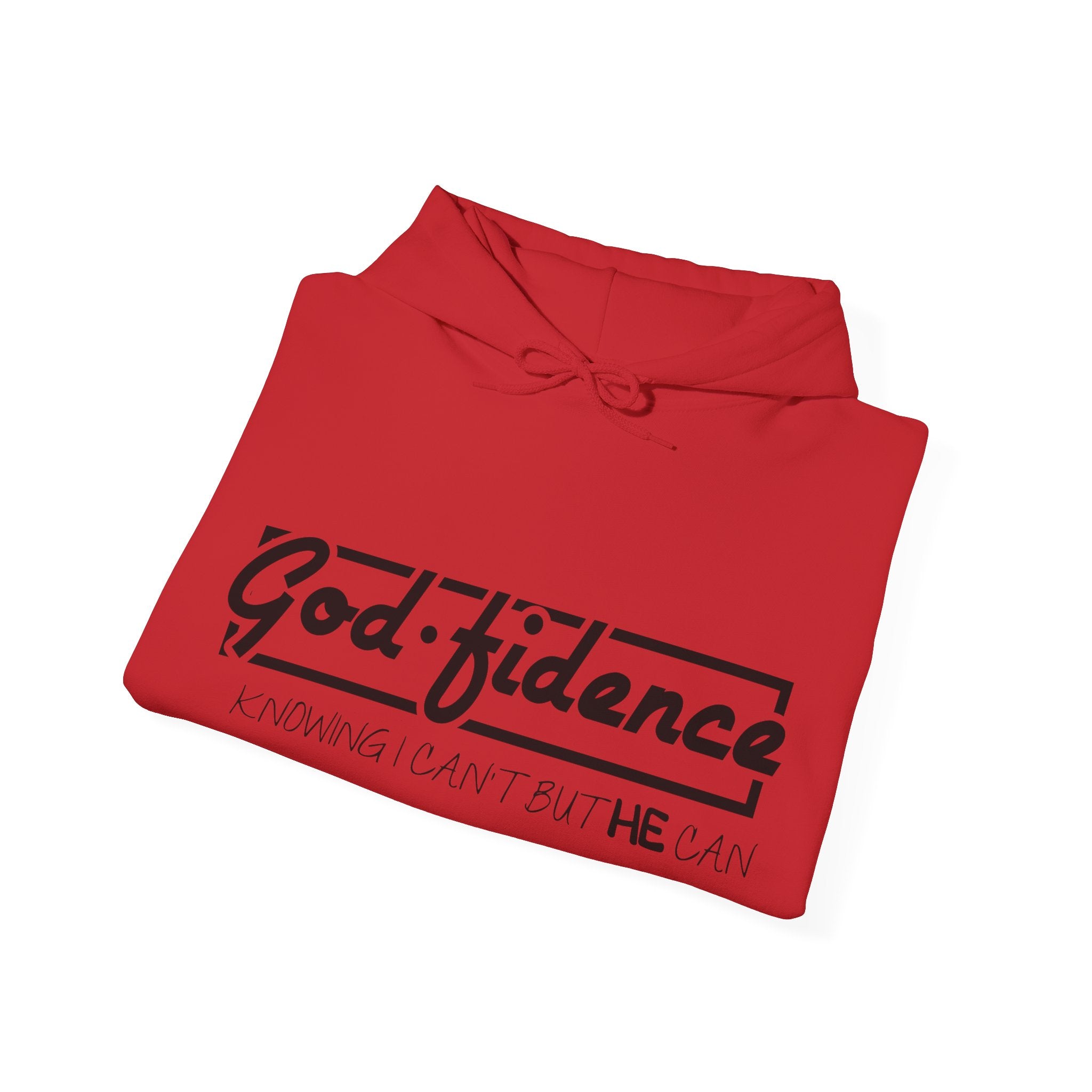 God Fidence Unisex Heavy Blend Hooded Sweatshirt for Ultimate Comfort and Warmth