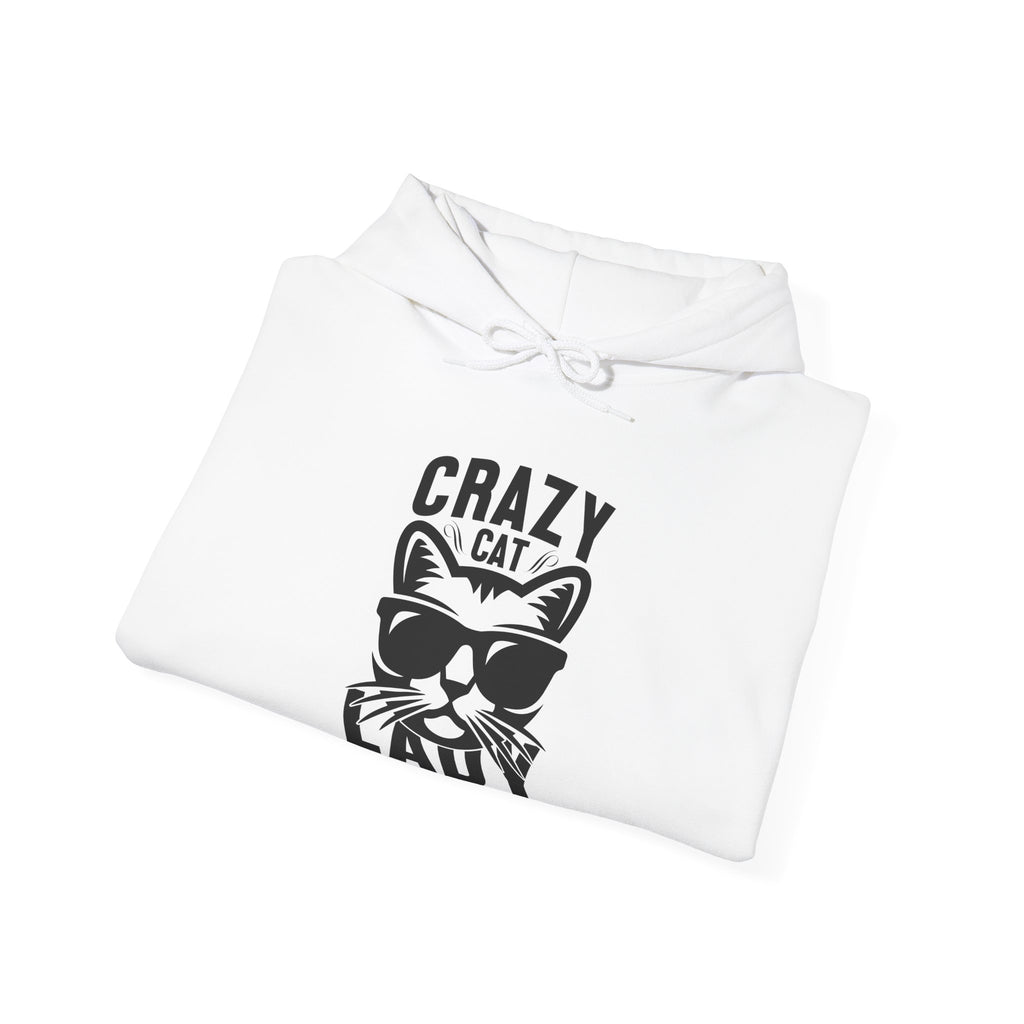 Crazy Car Lady In Training Unisex Heavy Blend Hooded Sweatshirt