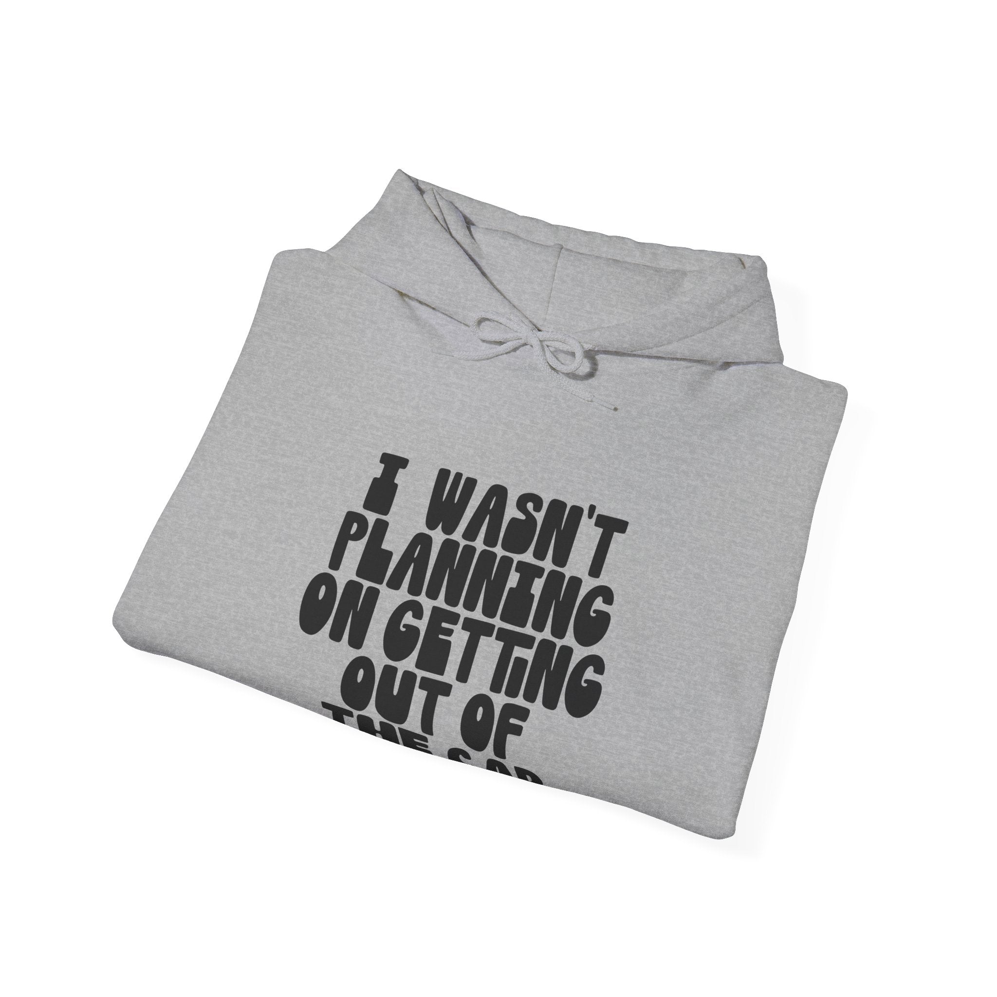 I Wasn’t Planning On Getting Out Of The Car Unisex Heavy Blend Hooded Sweatshirt