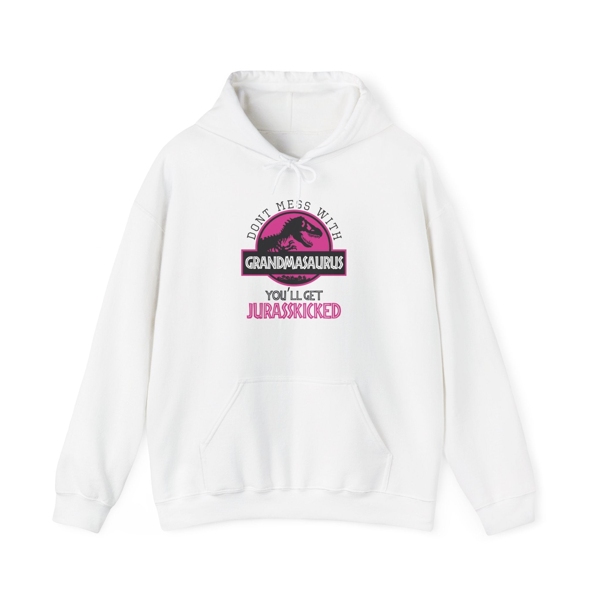 Dont Mess With Grandma Youll Get Jurasskicked Unisex Heavy Blend Hooded Sweatshirt