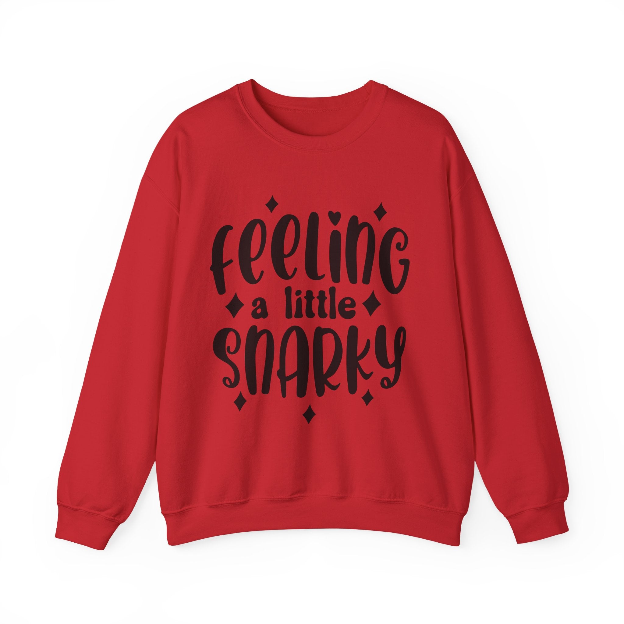 Feeling A Little Sharky Unisex Heavy Blend Crewneck Sweatshirt