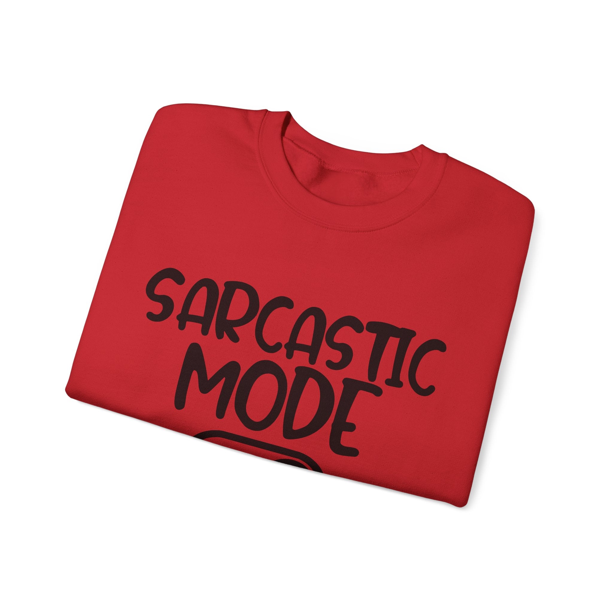 Sarcastic Mode On Unisex Heavy Blend Crewneck Sweatshirt for Ultimate Comfort