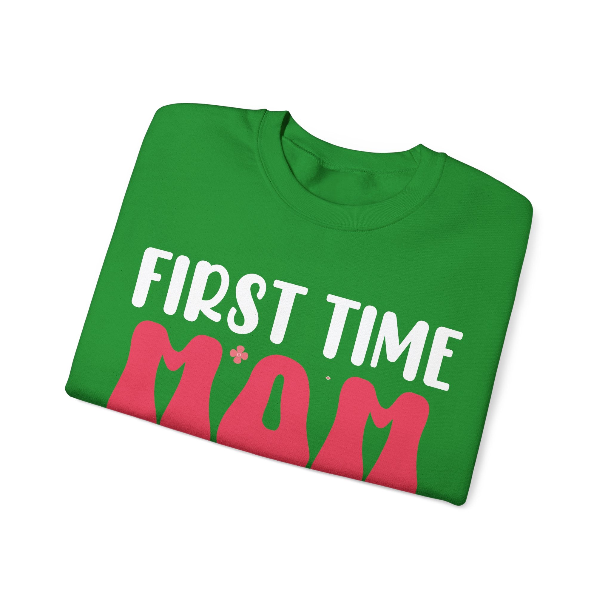 First Time Mom Established 2023 Unisex Heavy Blend Crewneck Sweatshirt