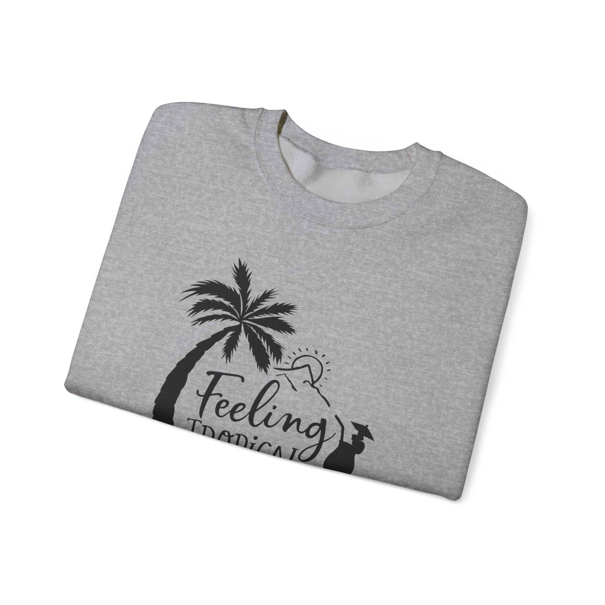 Feeling Tropical Unisex Heavy Blend Crewneck Sweatshirt for Ultimate Comfort