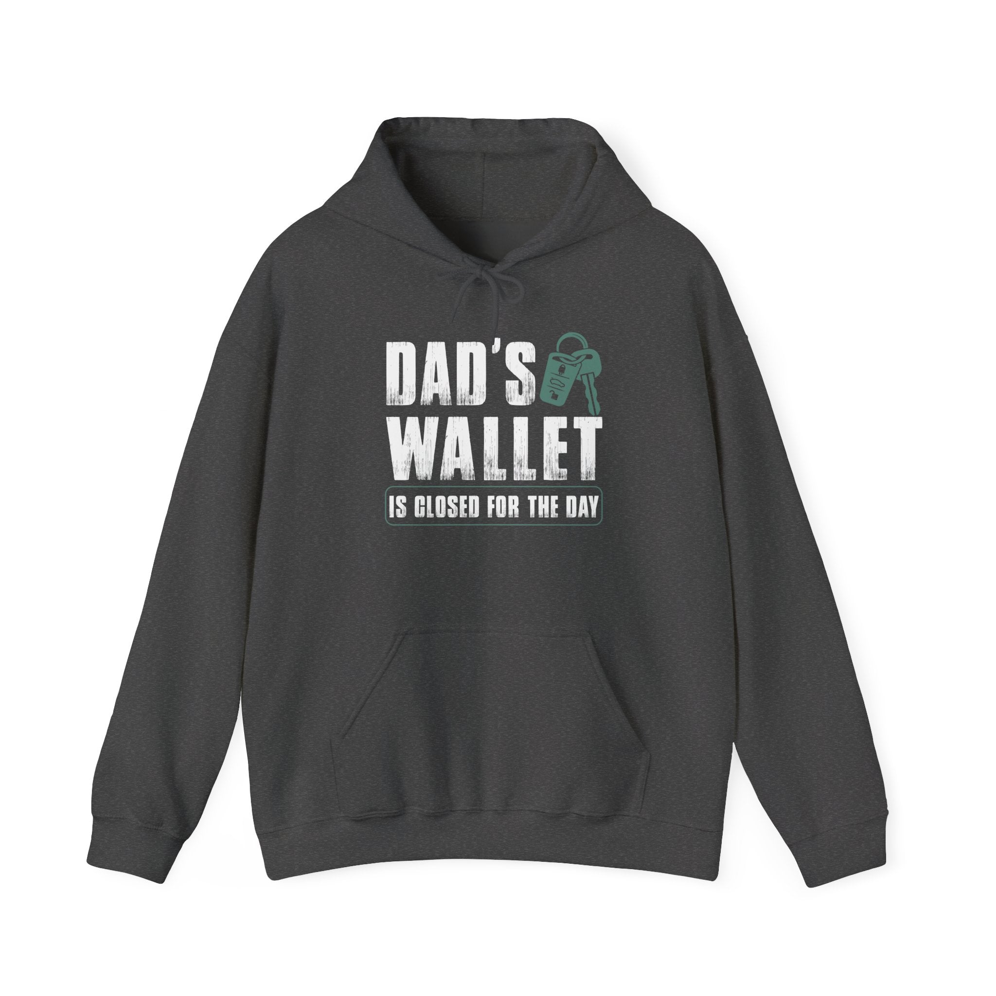 Dads Wallet Is Closed For The Day Unisex Heavy Blend Hooded Sweatshirt