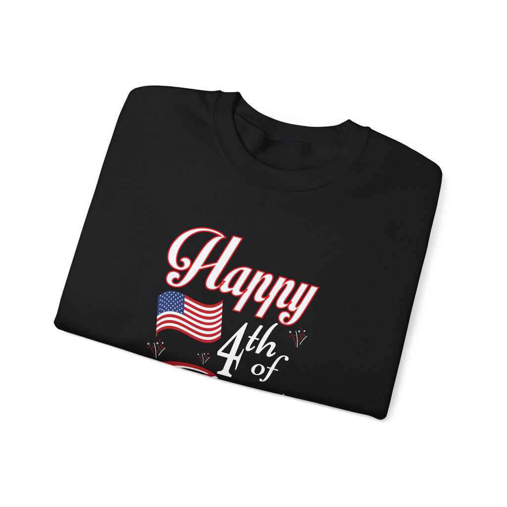 Happy 4th Of July Fireworks Unisex Heavy Blend Crewneck Sweatshirt