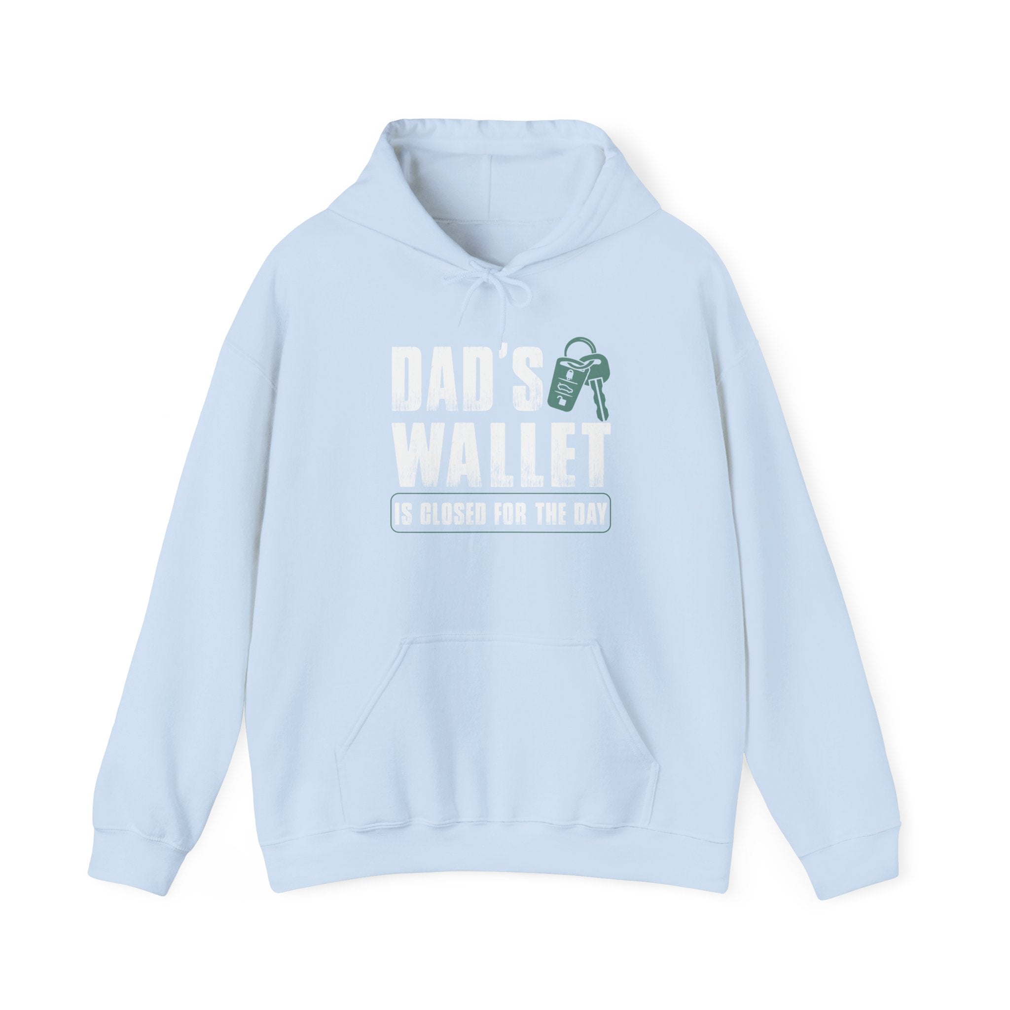 Dads Wallet Is Closed For The Day Unisex Heavy Blend Hooded Sweatshirt