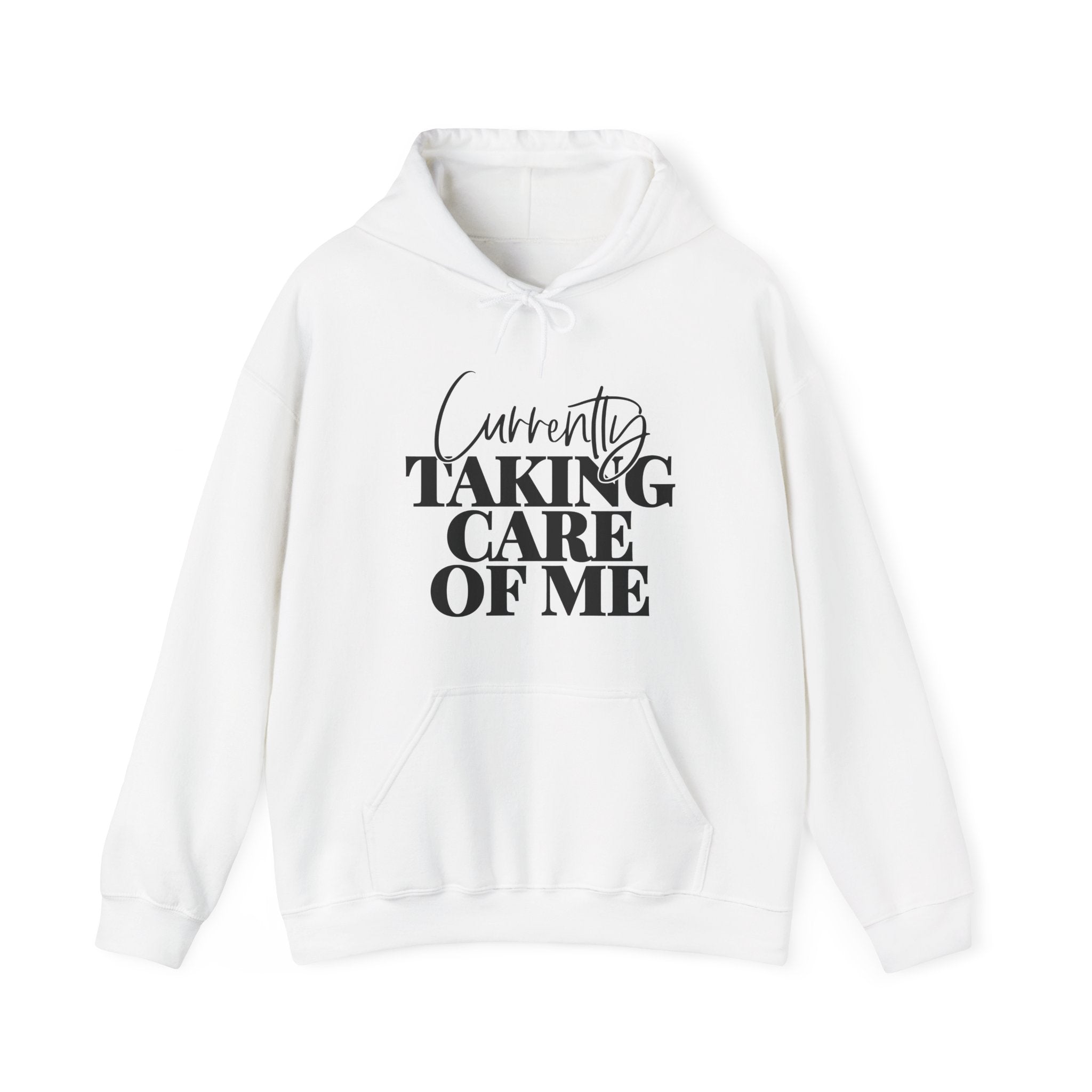 Currently Taking Care of Me Unisex Heavy Blend Hooded Sweatshirt