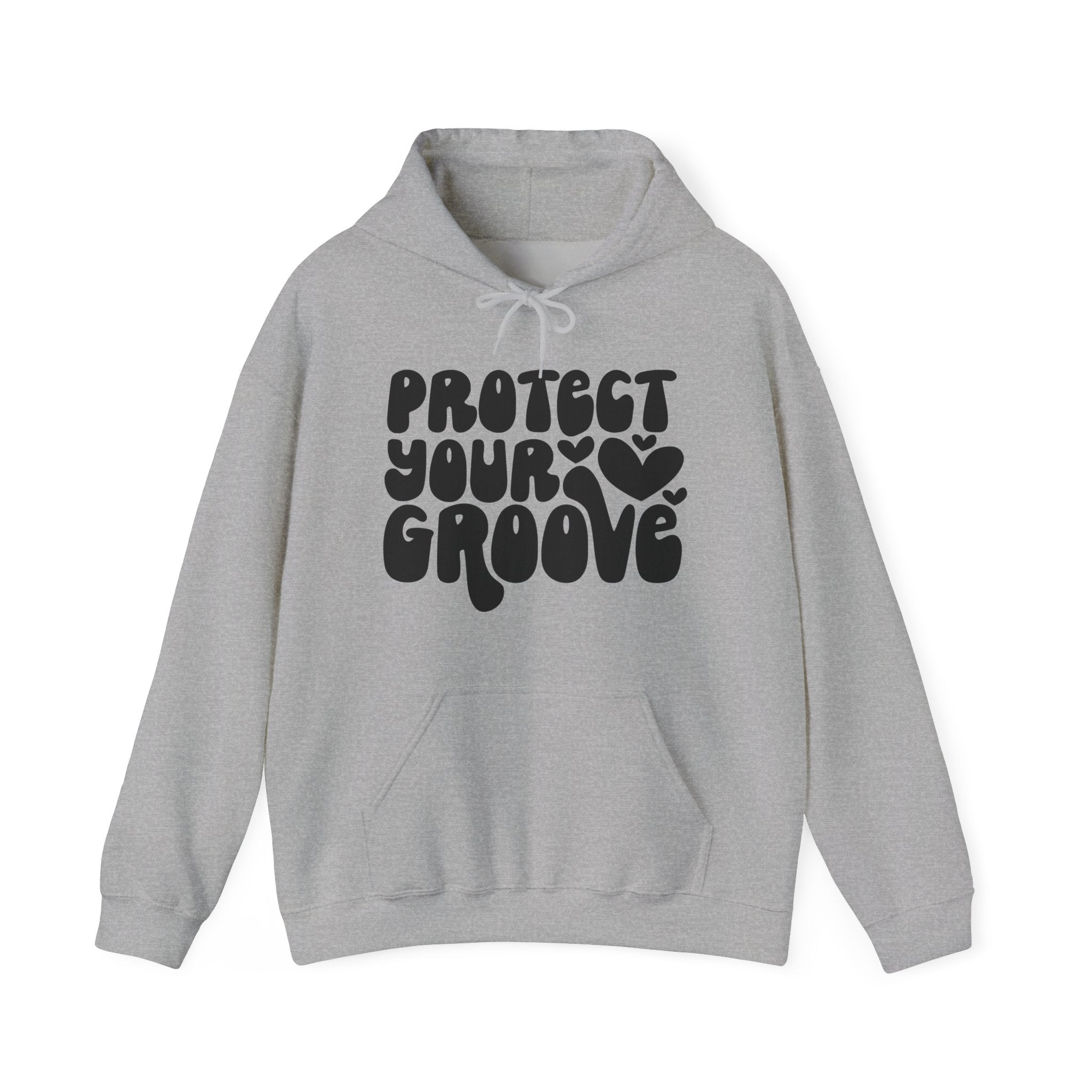 Protect Your Groove Unisex Heavy Blend Hooded Sweatshirt for Ultimate Comfort