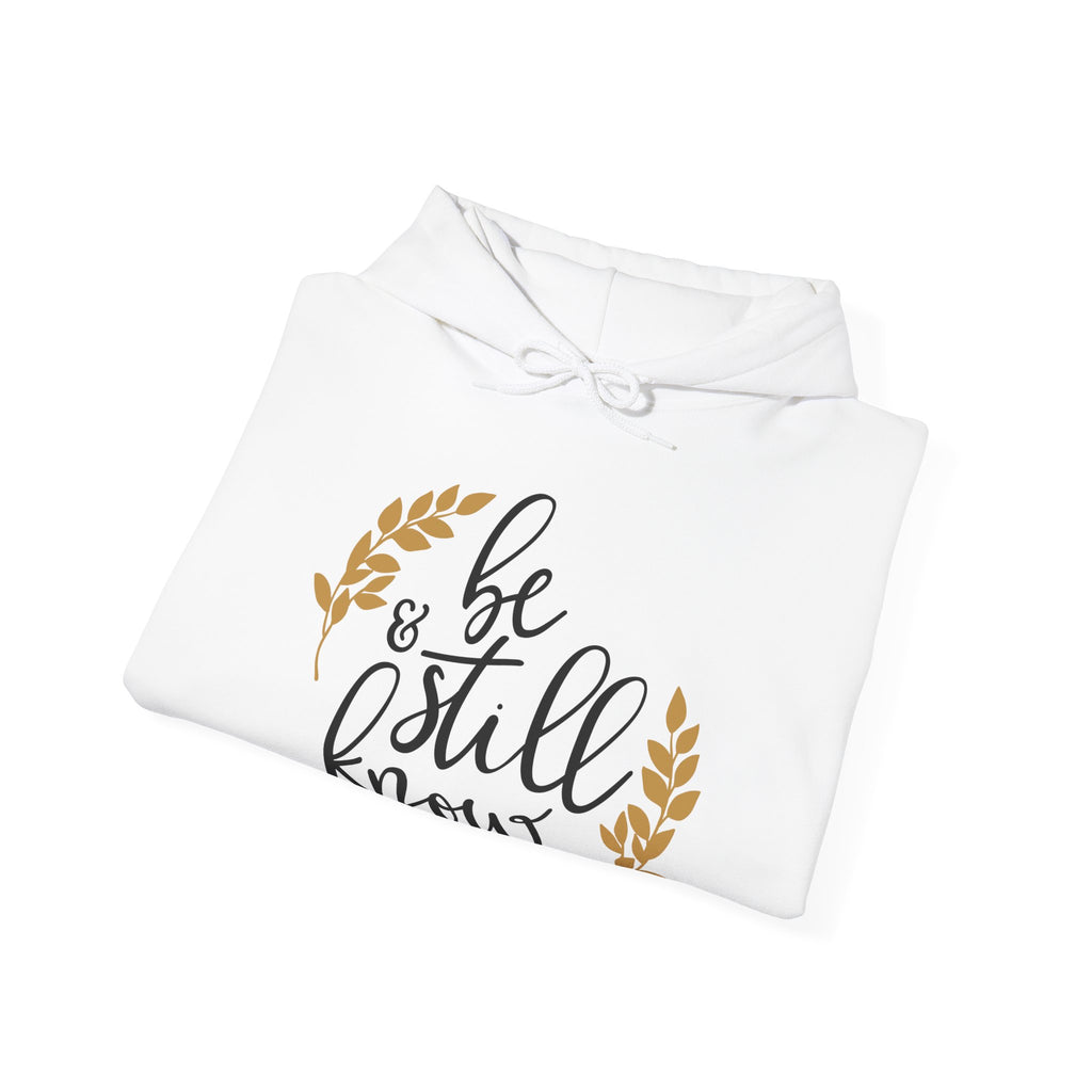 Be Still And Know Psalms 46 10 Unisex Heavy Blend Hooded Sweatshirt