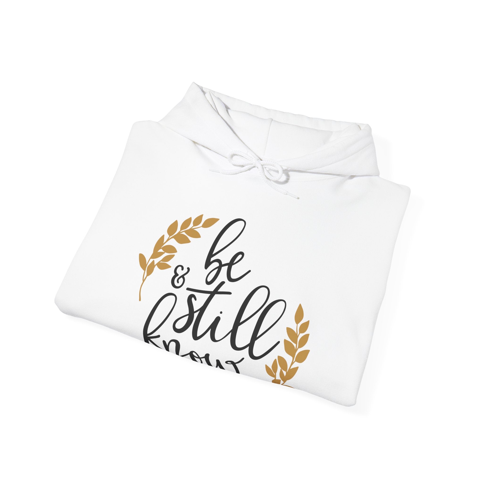 Be Still And Know Psalms 46 10 Unisex Heavy Blend Hooded Sweatshirt
