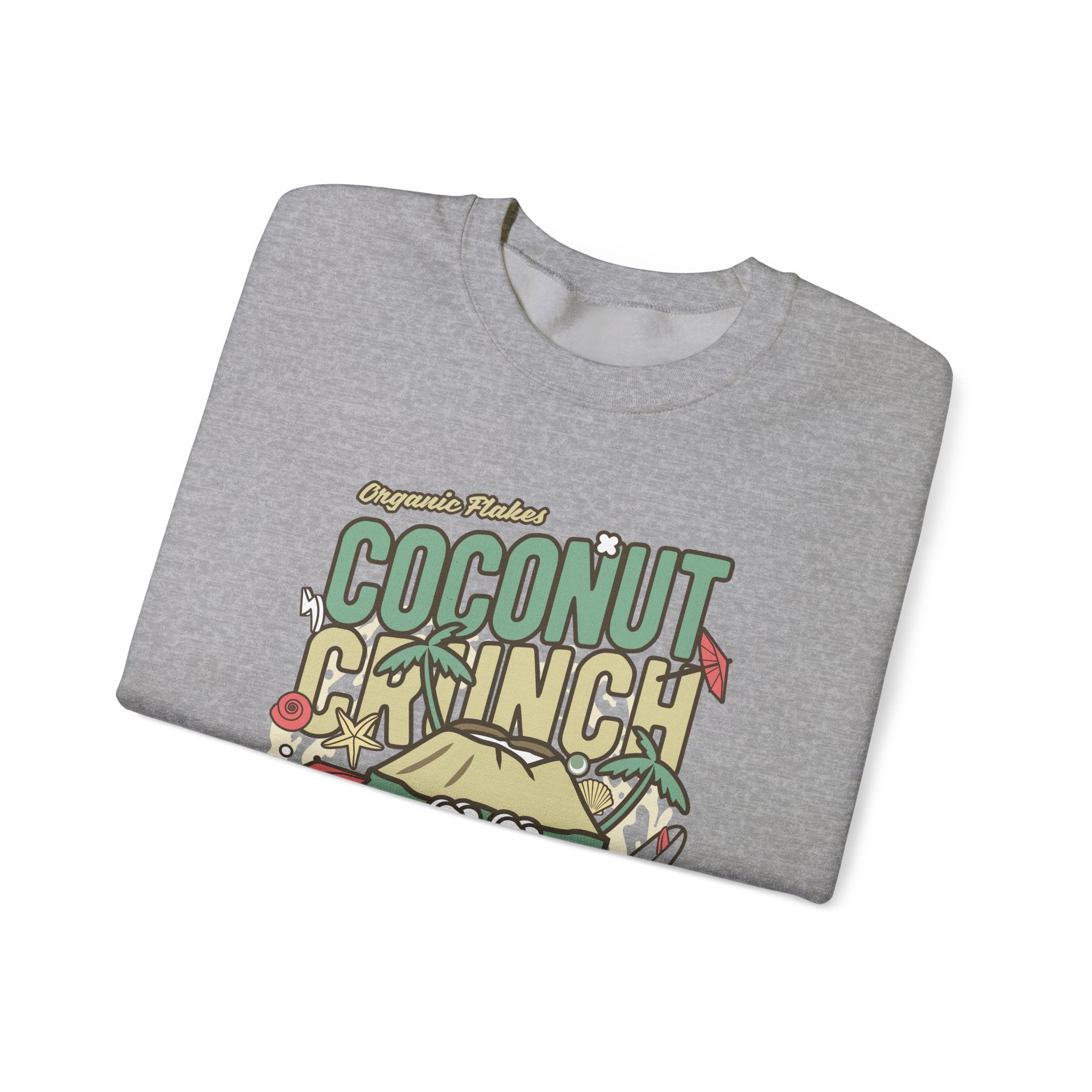 Coconut Crunch Unisex Heavy Blend Crewneck Sweatshirt