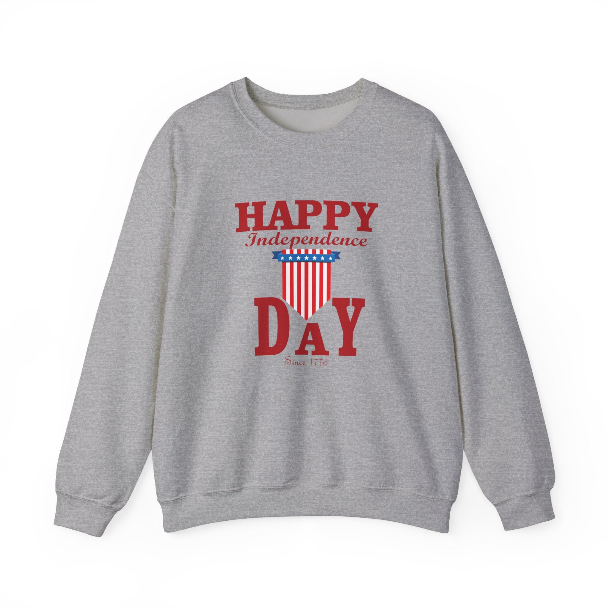 Happy Independence Day Unisex Heavy Blend Crewneck Sweatshirt for Ultimate Comfort