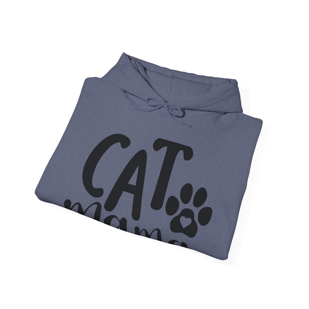 Cat Mama Unisex Heavy Blend Hooded Sweatshirt for Cozy Comfort