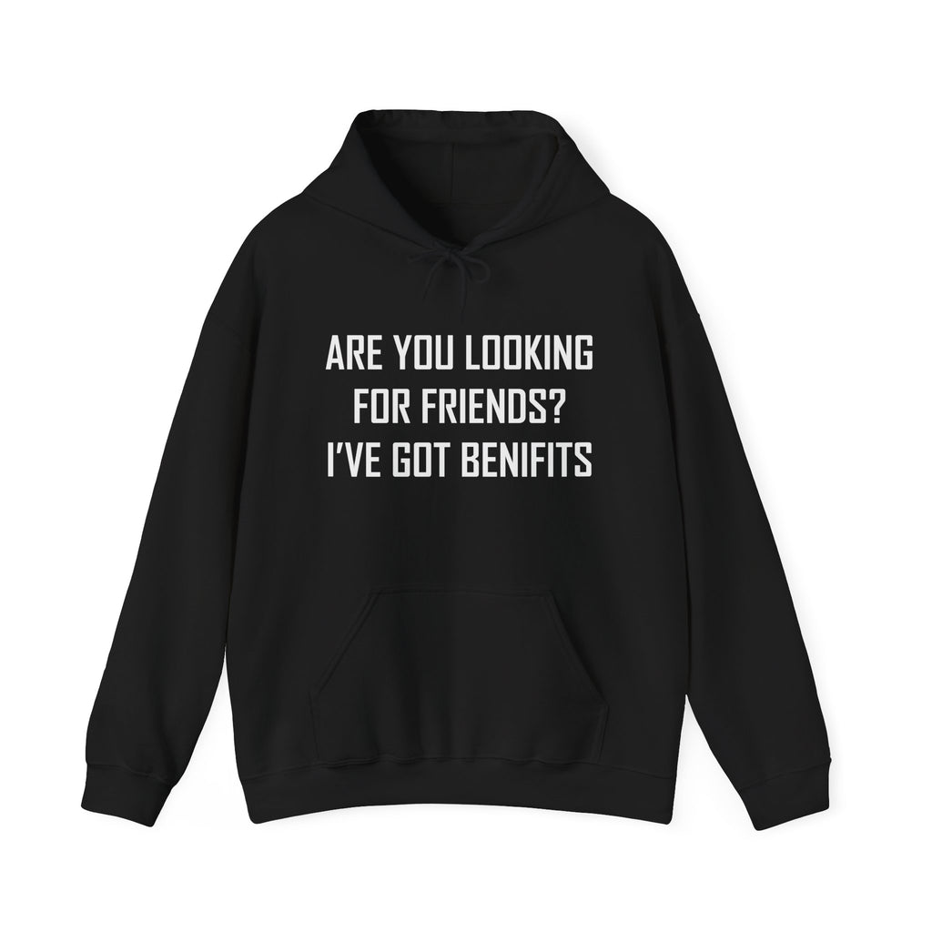 Are You Looking For Friends Unisex Heavy Blend Hooded Sweatshirt With Kangaroo Pocket