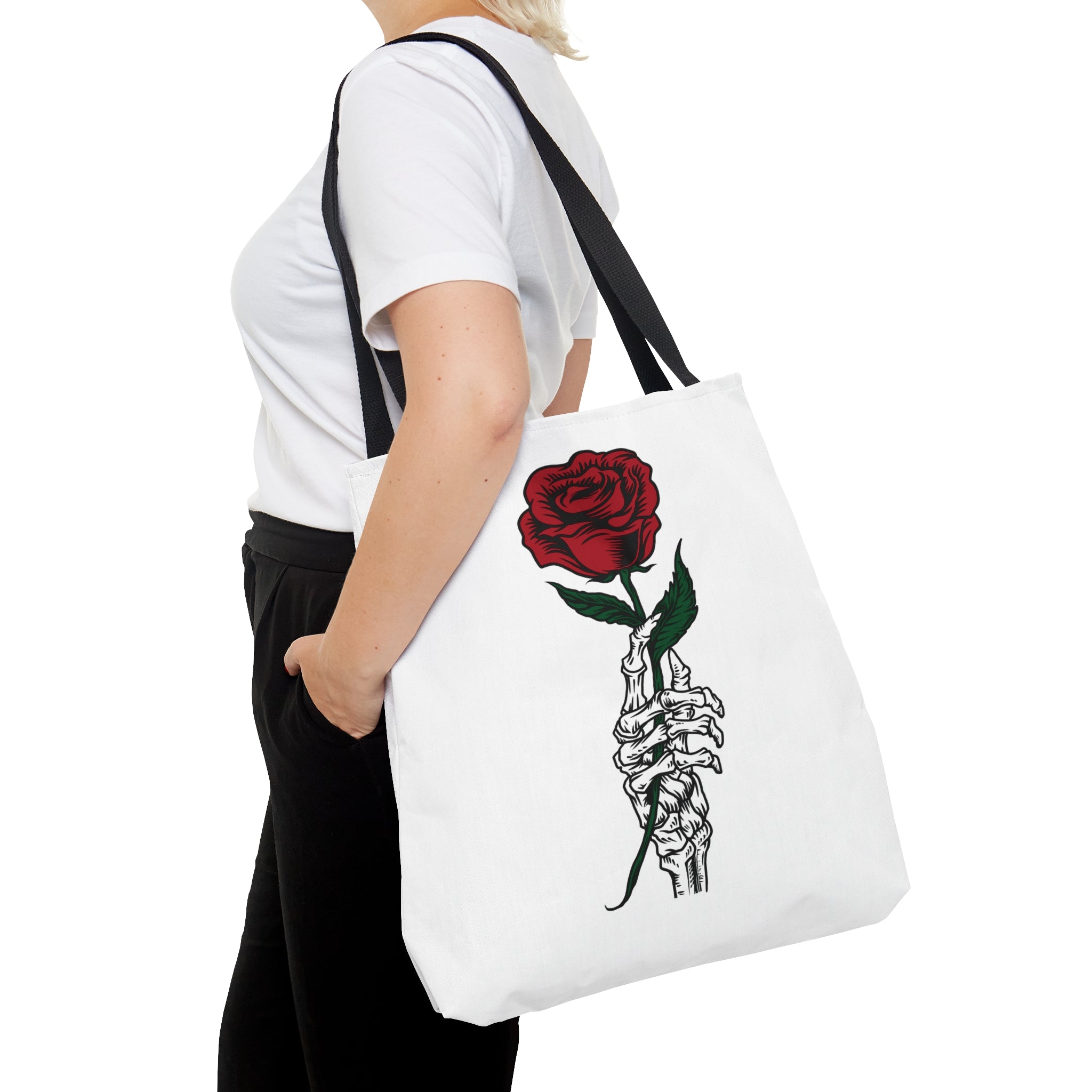 Stylish All Over Print Tote Bag Available in Three Sizes for Beach and Everyday Use