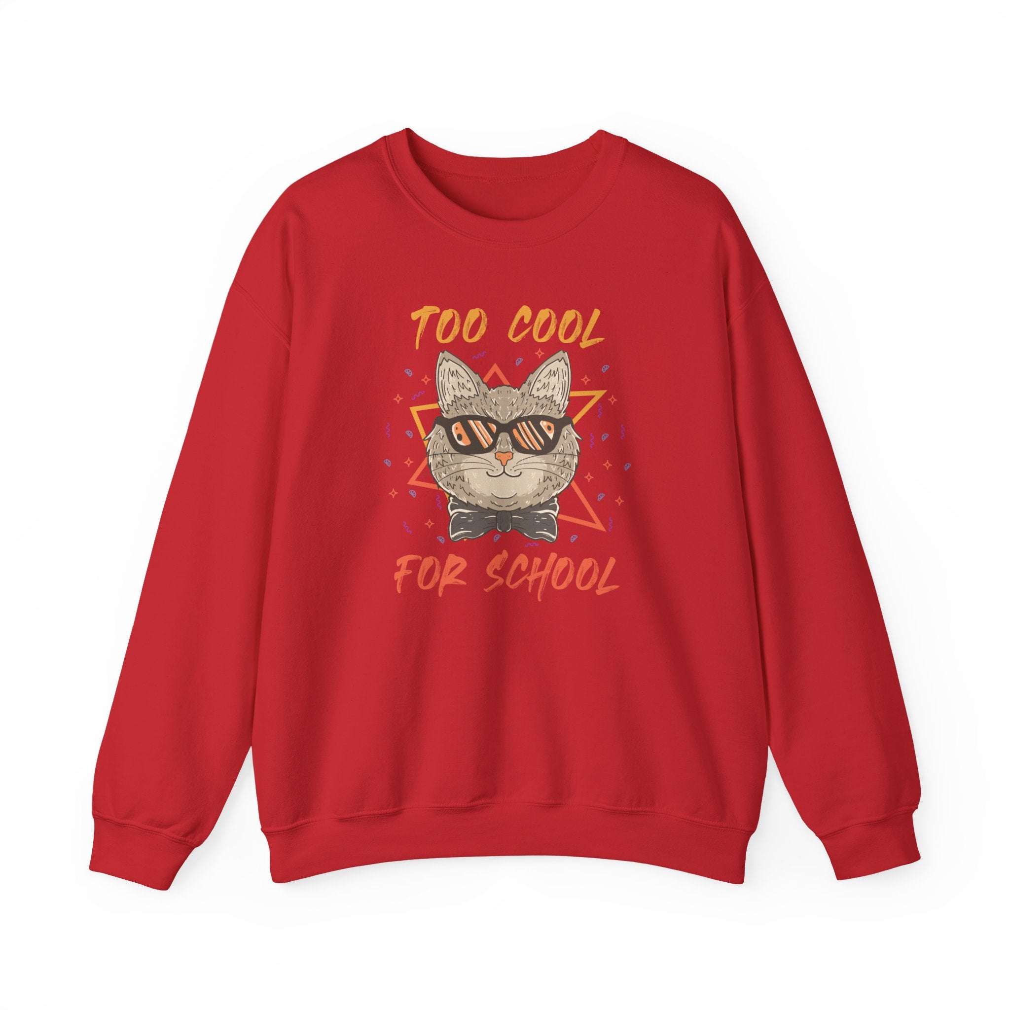 Too Cool For School Unisex Heavy Blend Crewneck Sweatshirt