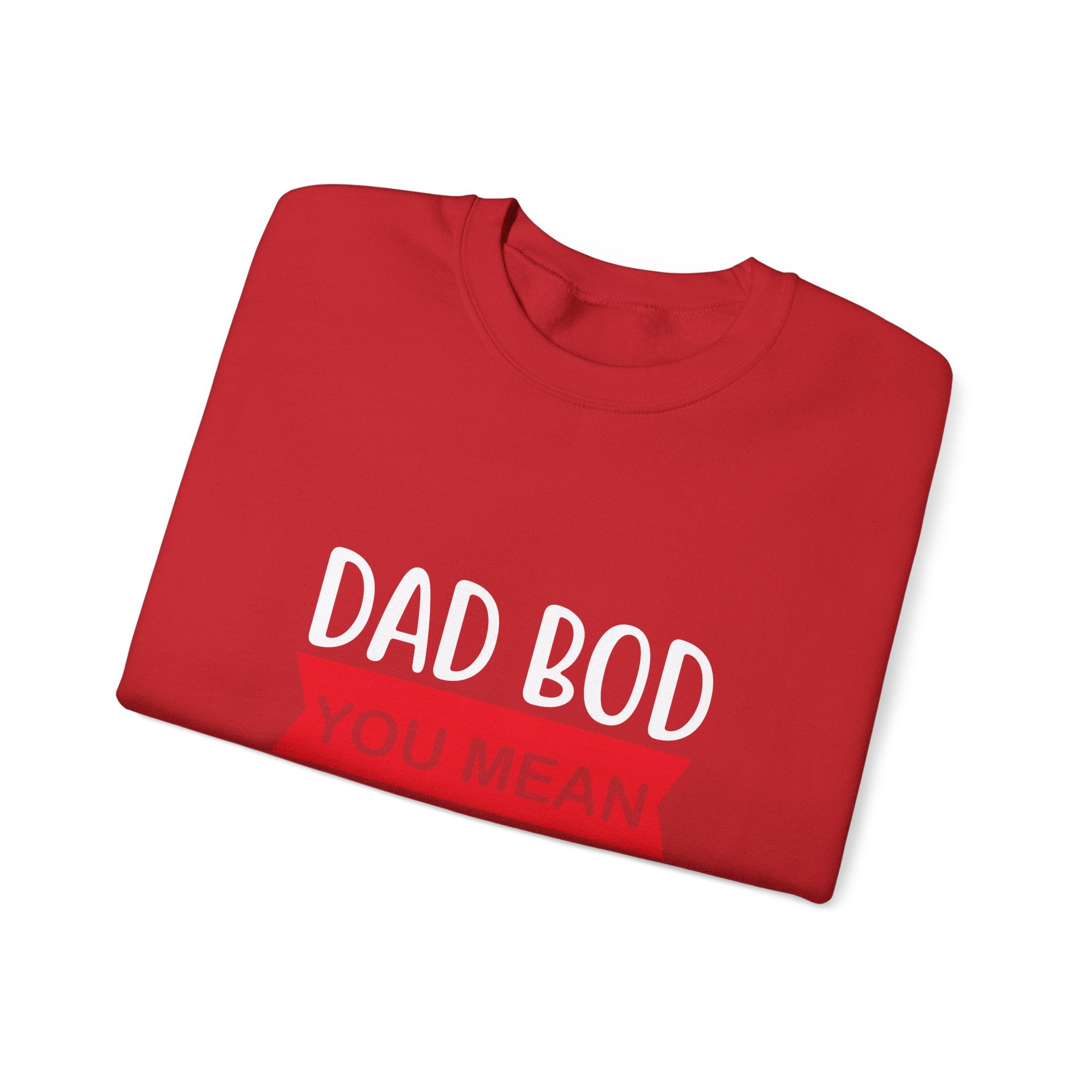 Dad Bod You Mean Father Figure Unisex Heavy Blend Crewneck Sweatshirt