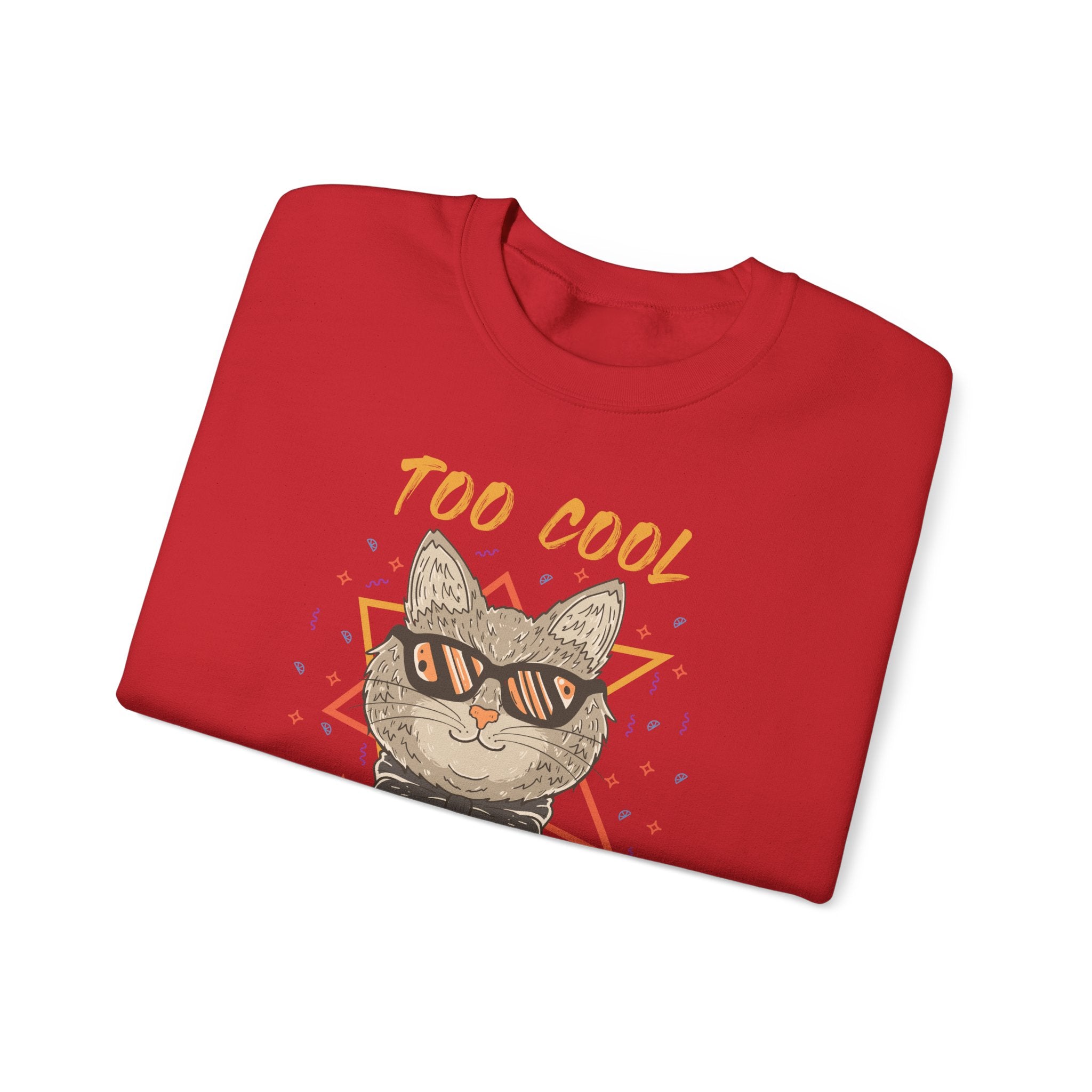 Too Cool For School Unisex Heavy Blend Crewneck Sweatshirt for Ultimate Comfort