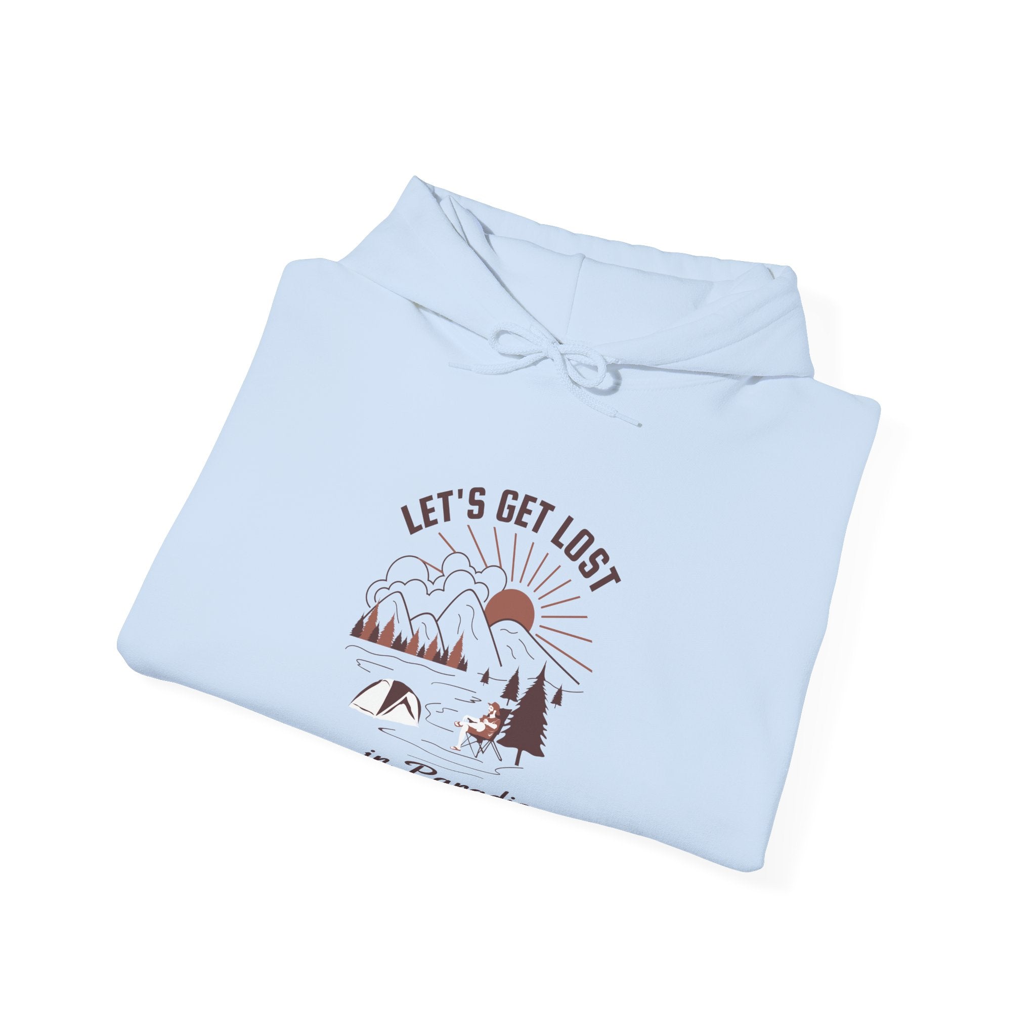 Lets Get Lost In Paradise Unisex Heavy Blend Hooded Sweatshirt