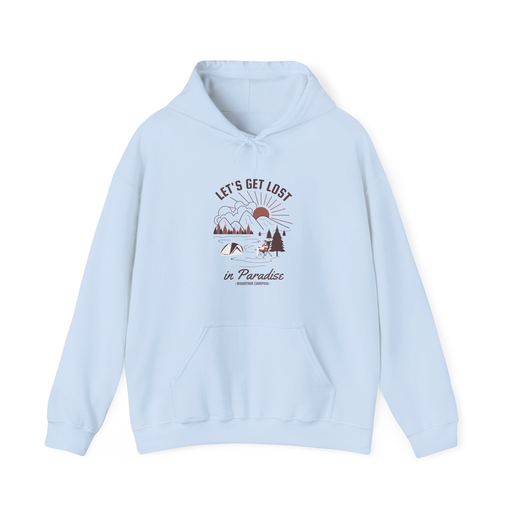 Lets Get Lost In Paradise Unisex Heavy Blend Hooded Sweatshirt