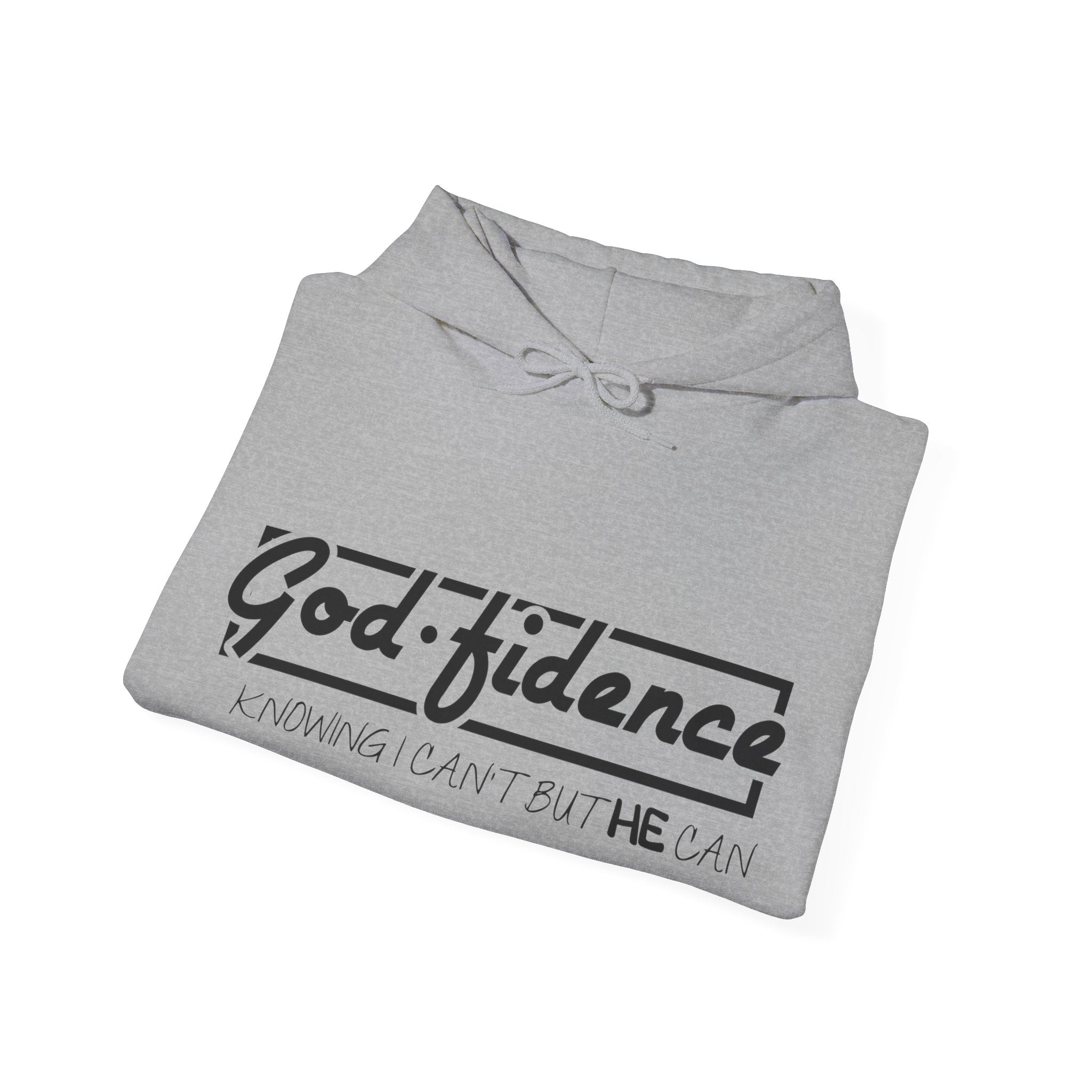 God Fidence Unisex Heavy Blend Hooded Sweatshirt for Ultimate Comfort and Style